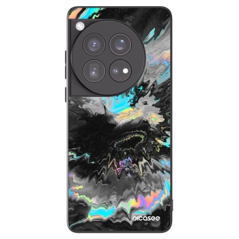 Picasee Μαύρη θήκη σιλικόνης για OnePlus 12 5G - Magnetic