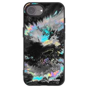 Picasee Μαύρη θήκη σιλικόνης για Apple iPhone 16e - Magnetic