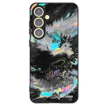 Picasee Μαύρη θήκη σιλικόνης για Samsung Galaxy S24 FE S721B - Magnetic