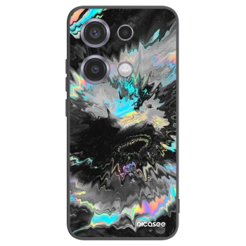 Picasee Μαύρη θήκη σιλικόνης για Xiaomi Redmi Note 14S - Magnetic