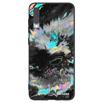 Picasee Μαύρη θήκη σιλικόνης για Samsung Galaxy A70 A705F - Magnetic