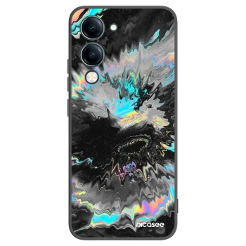 Picasee Μαύρη θήκη σιλικόνης για Vivo Y29s 5G - Magnetic