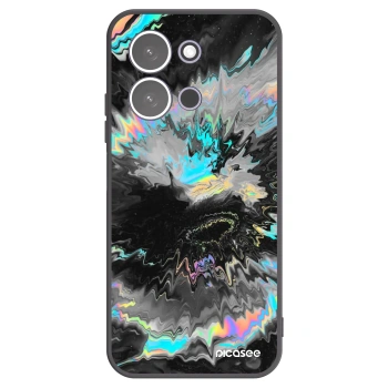 Picasee Μαύρη θήκη σιλικόνης για Xiaomi Redmi 15C 5G - Magnetic