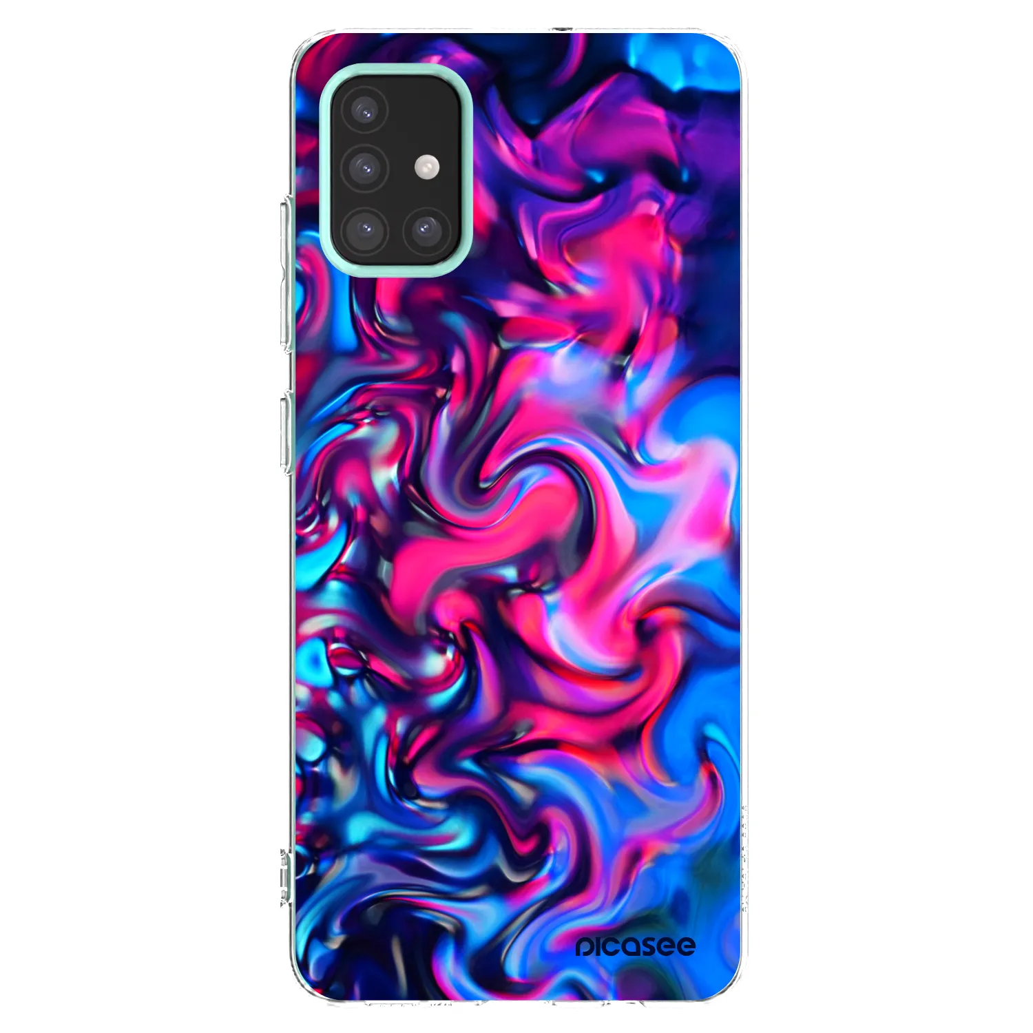 Picasee διαφανής θήκη σιλικόνης Samsung Galaxy M31s - Redlight
