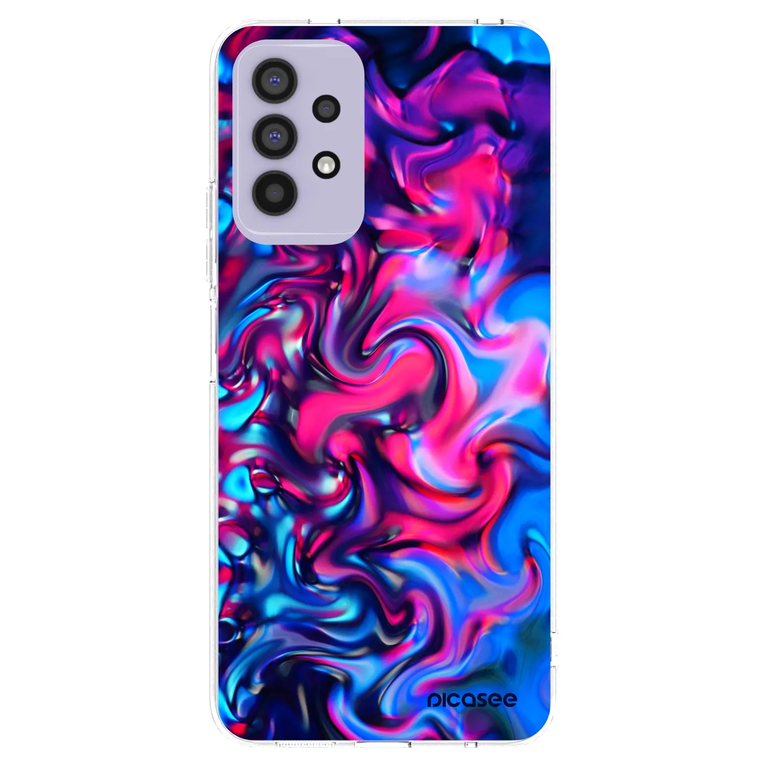 Picasee διαφανής θήκη σιλικόνης Samsung Galaxy A32 4G SM-A325F - Redlight