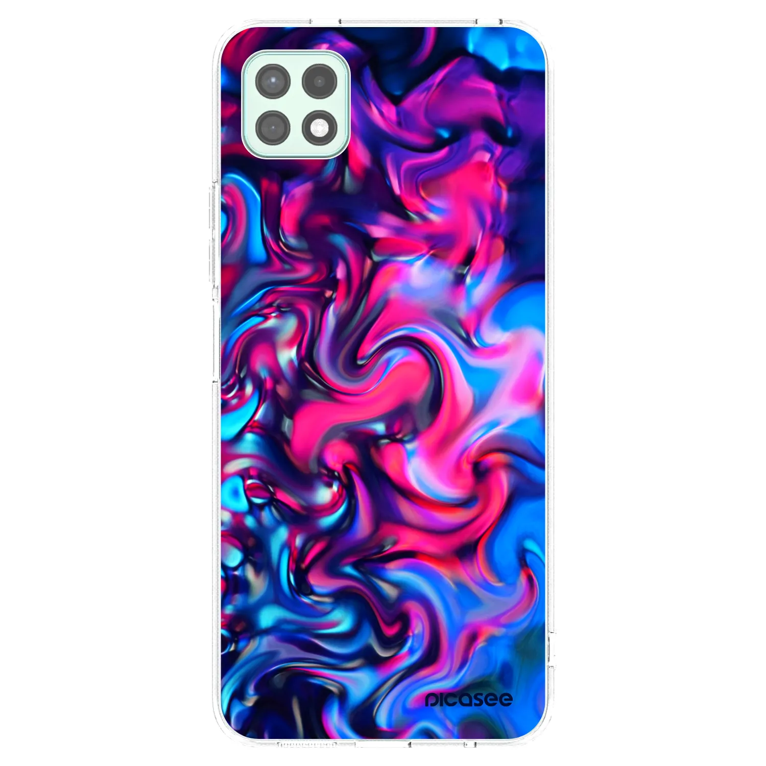 Picasee διαφανής θήκη σιλικόνης Samsung Galaxy A22 A226B 5G - Redlight