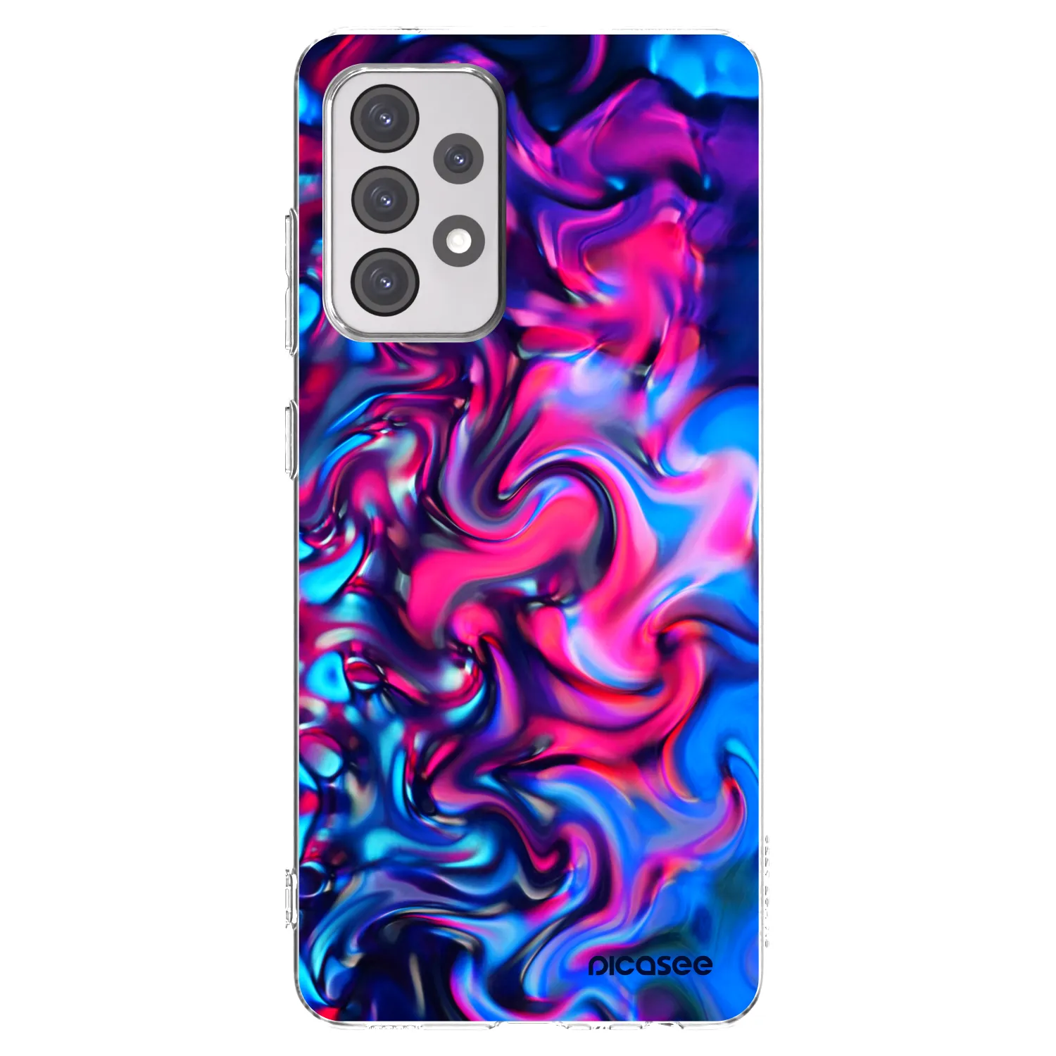 Picasee διαφανής θήκη σιλικόνης Samsung Galaxy A52s 5G A528B - Redlight