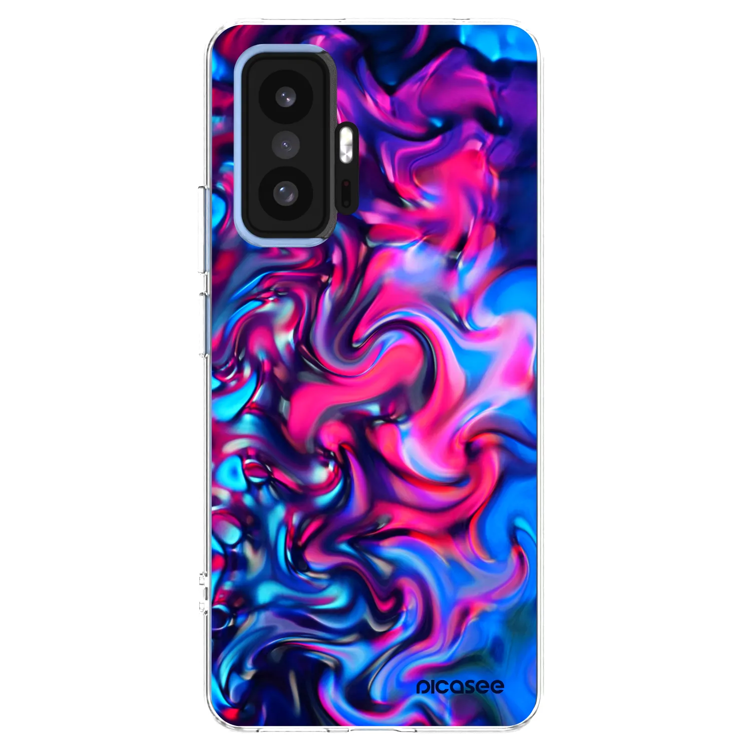 Picasee διαφανής θήκη σιλικόνης Xiaomi 11T - Redlight