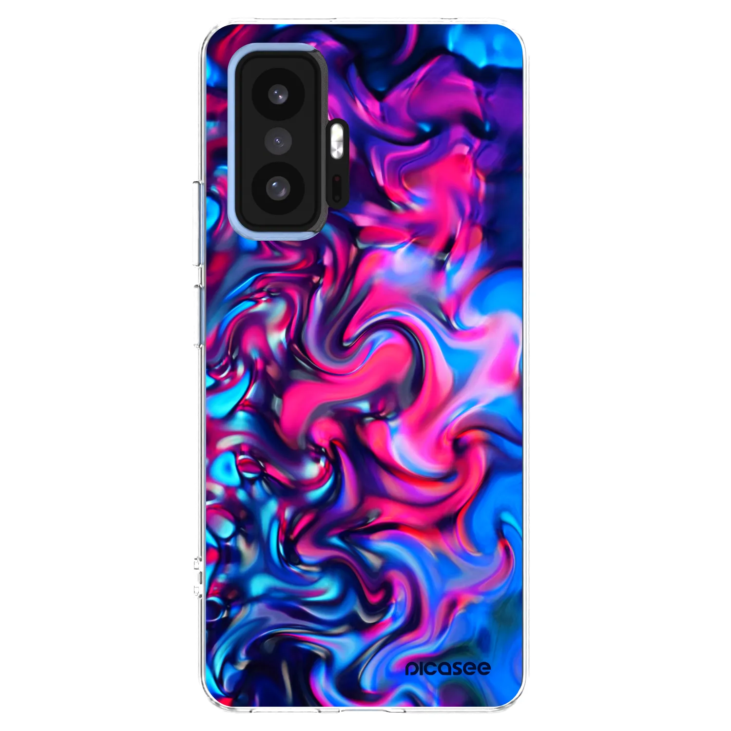Picasee διαφανής θήκη σιλικόνης Xiaomi 11T Pro - Redlight