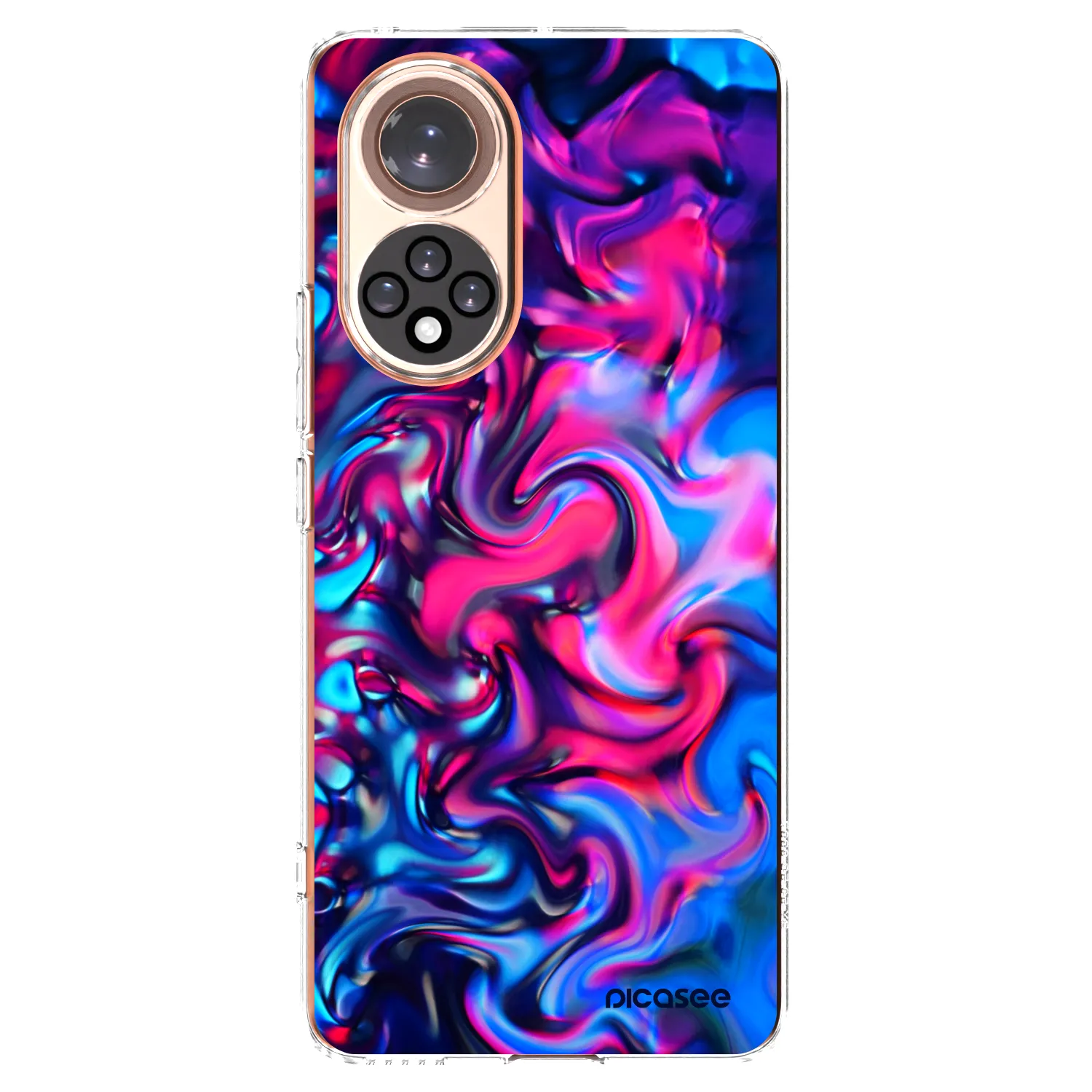 Picasee διαφανής θήκη σιλικόνης Honor 50 5G - Redlight