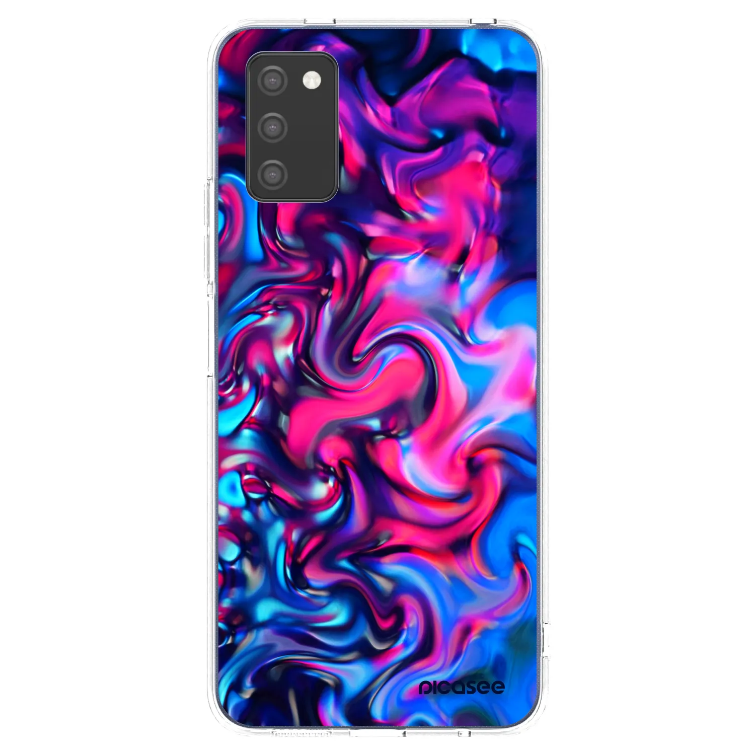 Picasee διαφανής θήκη σιλικόνης Samsung Galaxy A03s A037G - Redlight