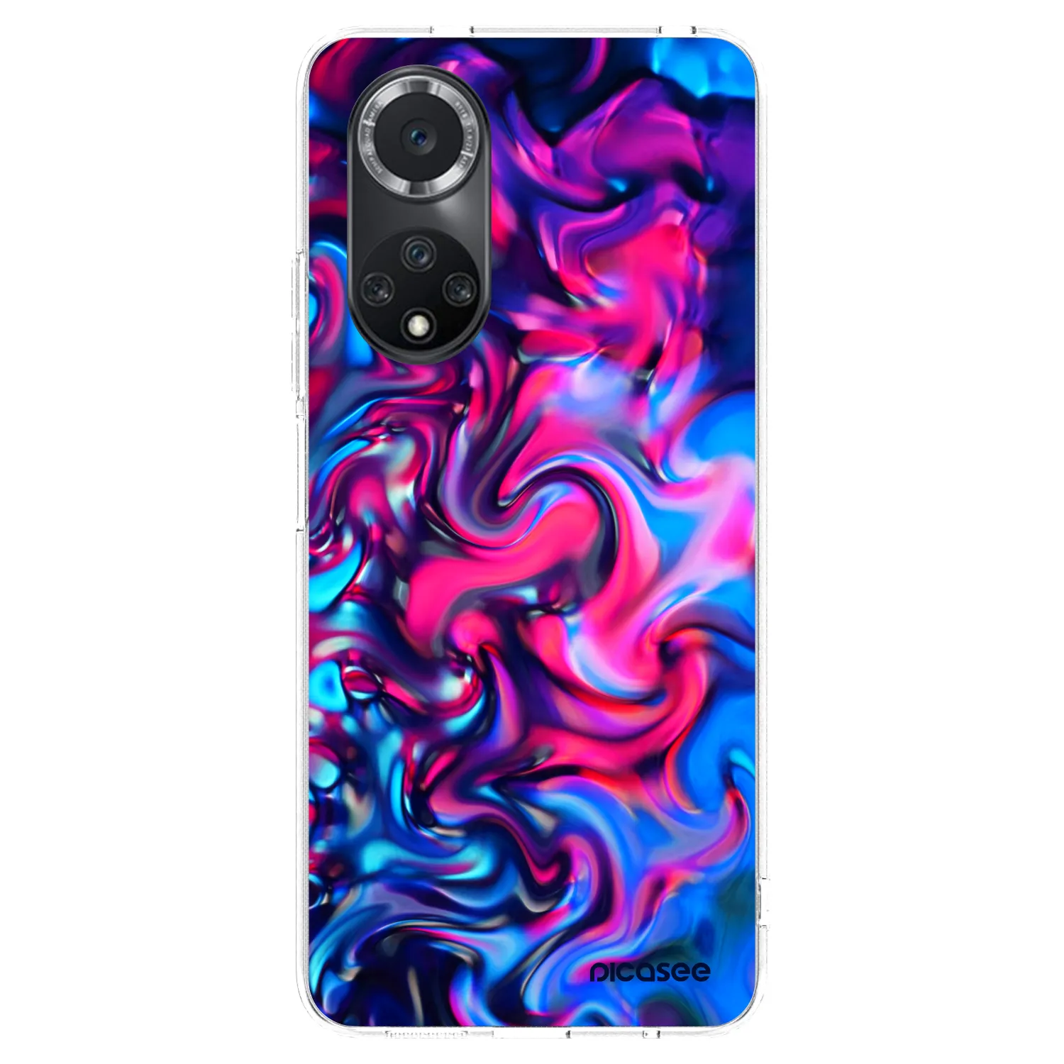 Picasee διαφανής θήκη σιλικόνης Huawei Nova 9 SE - Redlight
