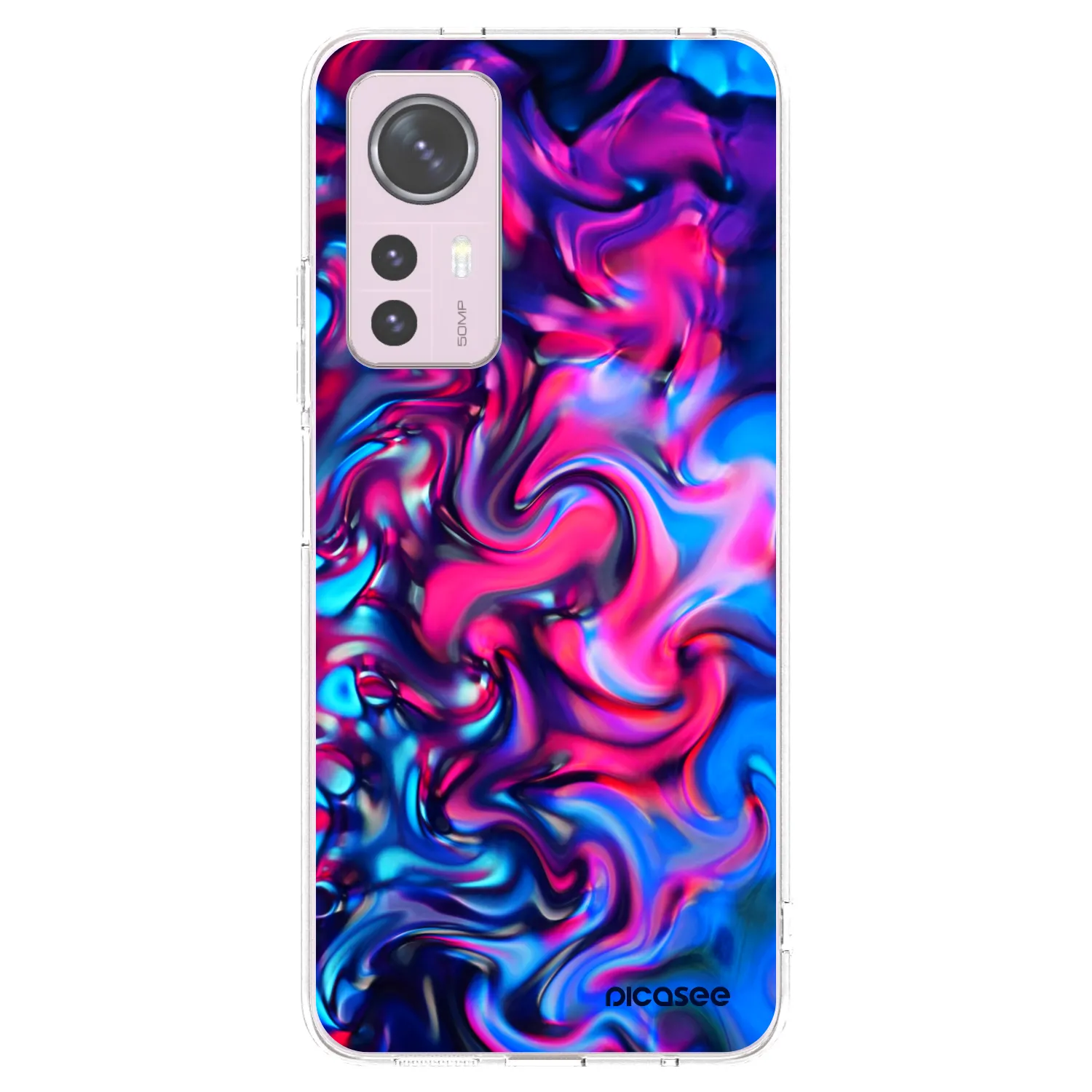 Picasee διαφανής θήκη σιλικόνης Xiaomi 12 - Redlight