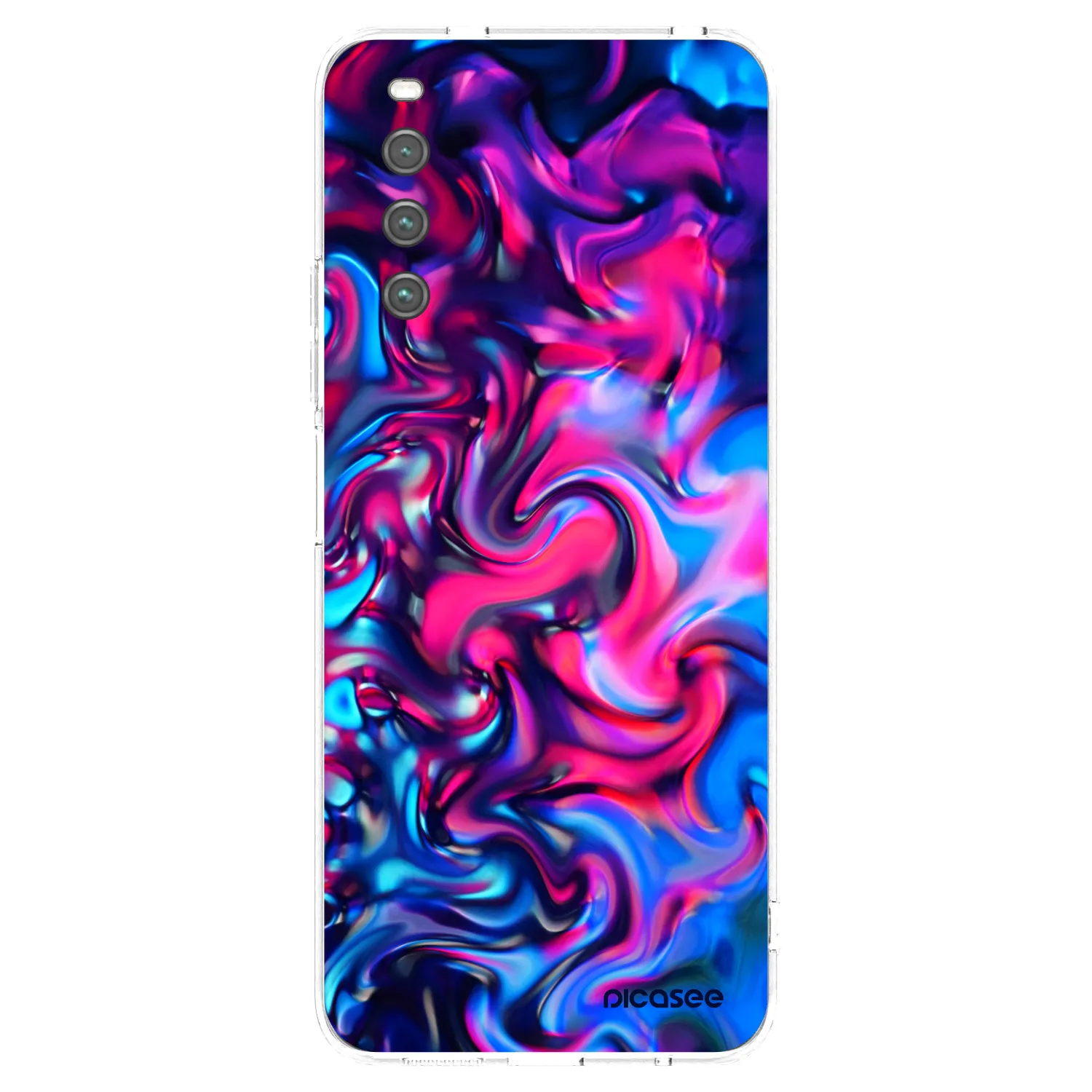 Picasee διαφανής θήκη σιλικόνης Sony Xperia 10 IV 5G - Redlight