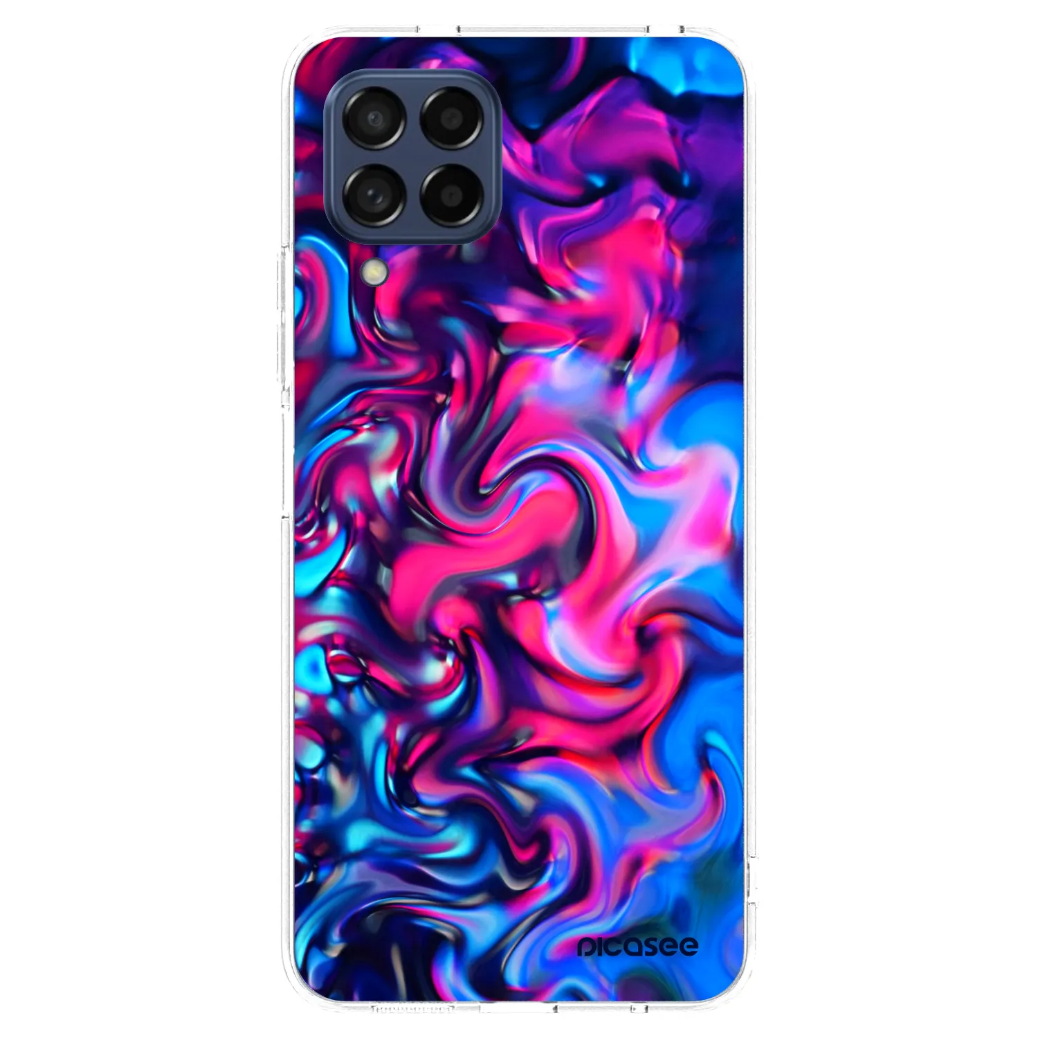Picasee διαφανής θήκη σιλικόνης Samsung Galaxy M53 5G - Redlight
