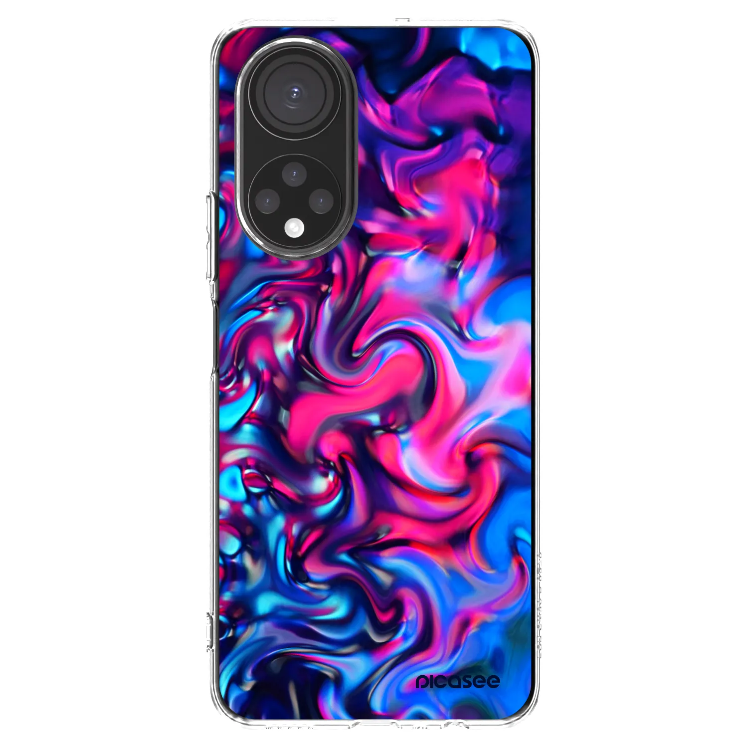 Picasee διαφανής θήκη σιλικόνης Honor X7 - Redlight