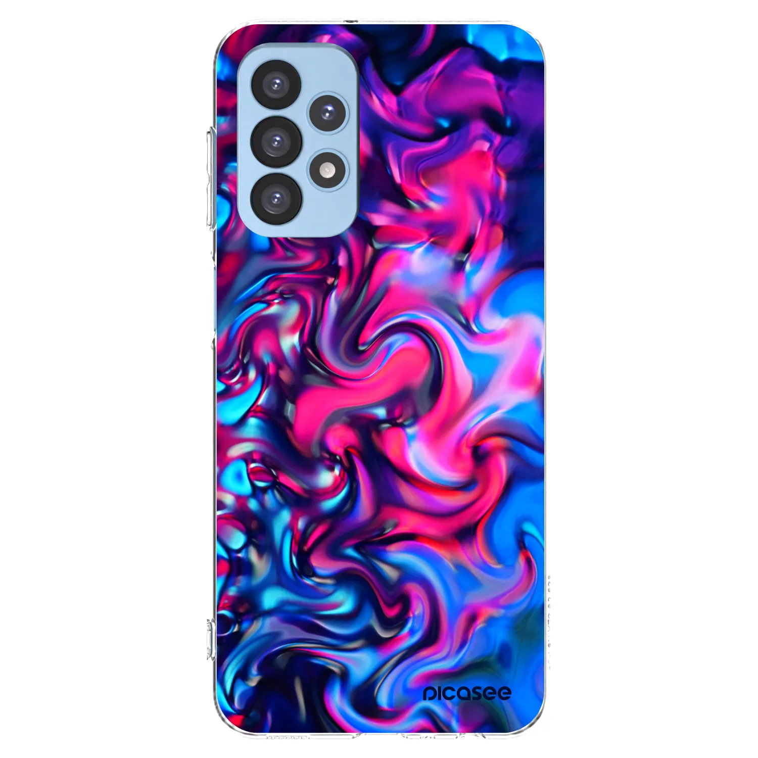 Picasee διαφανής θήκη σιλικόνης Samsung Galaxy A23 A235F 4G - Redlight