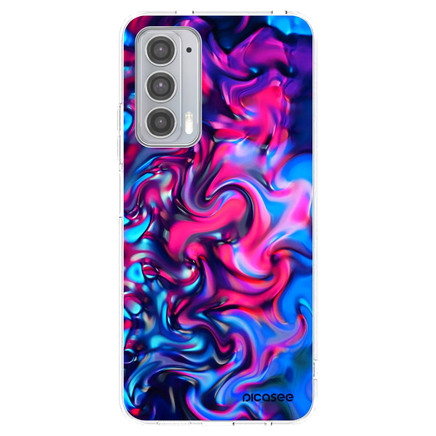 Picasee διαφανής θήκη σιλικόνης Motorola Edge 20 - Redlight