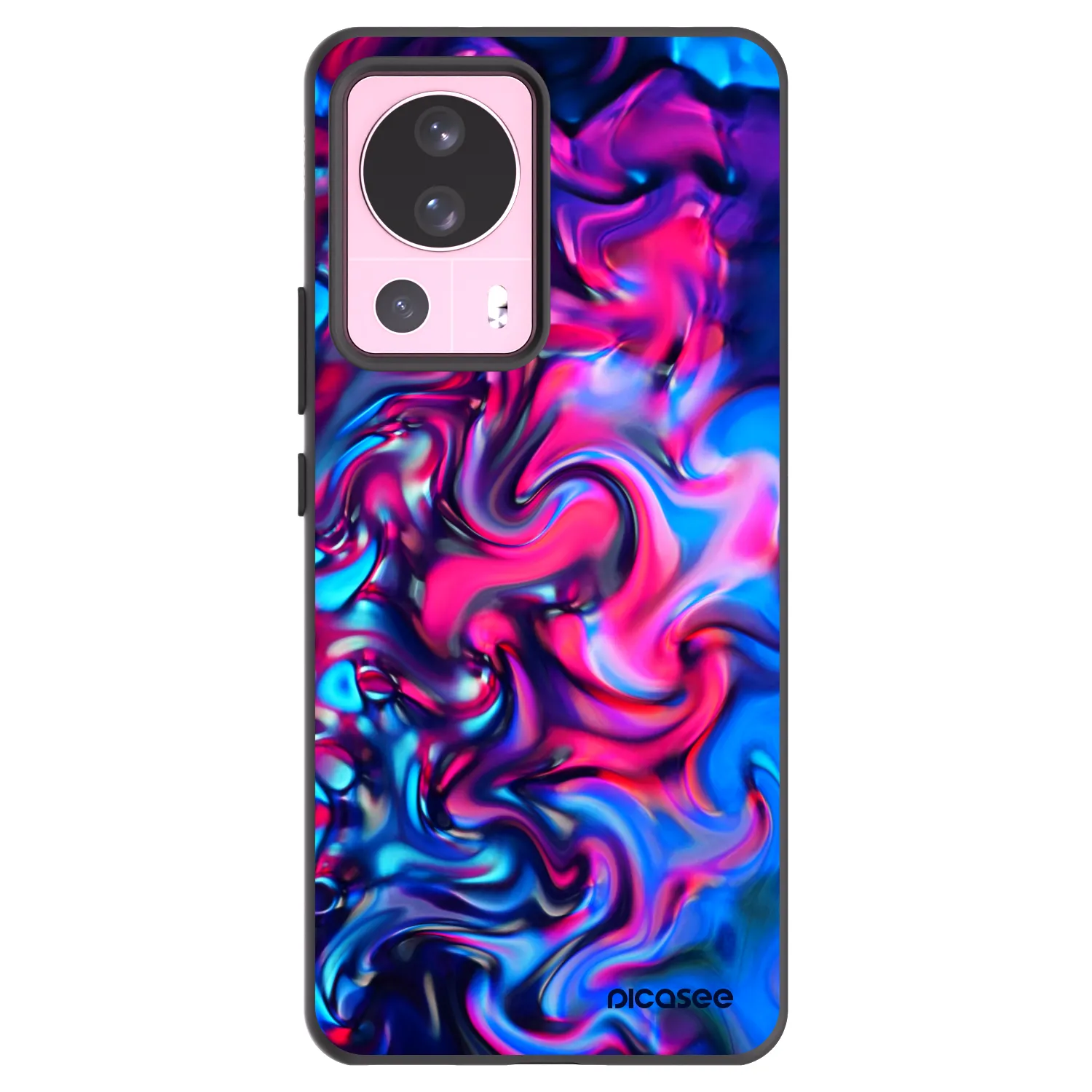 Picasee Μαύρη θήκη σιλικόνης για Xiaomi 13 Lite - Redlight