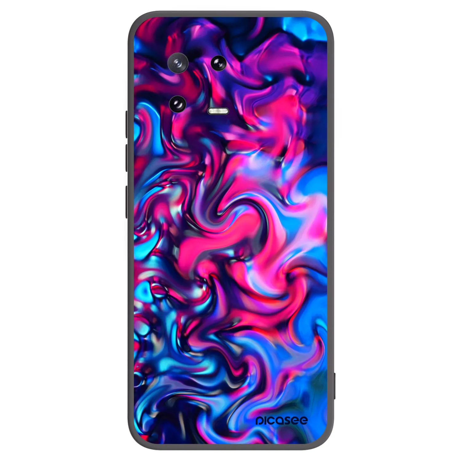 Picasee Μαύρη θήκη σιλικόνης για Xiaomi 13 Pro - Redlight