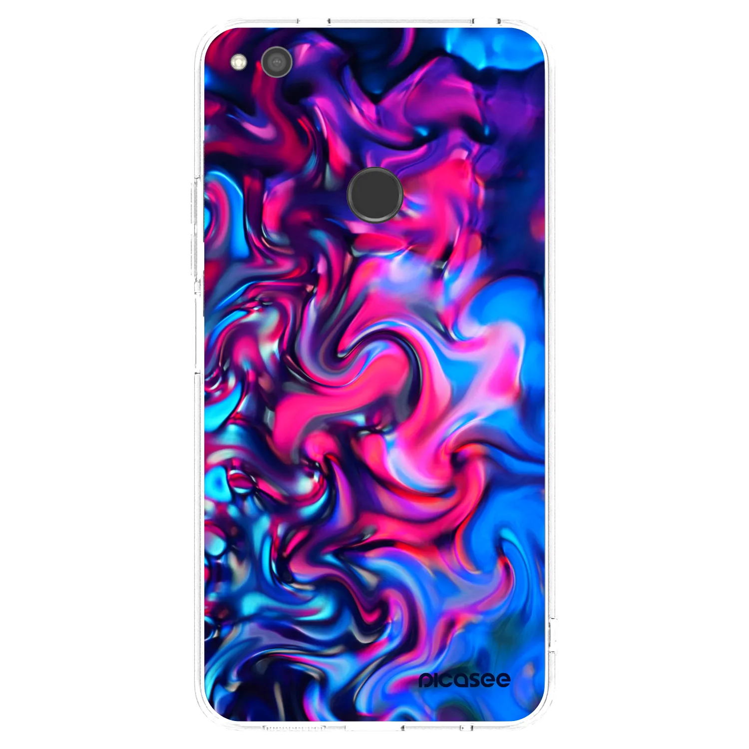 Picasee διαφανής θήκη σιλικόνης Huawei P9 Lite 2017 - Redlight