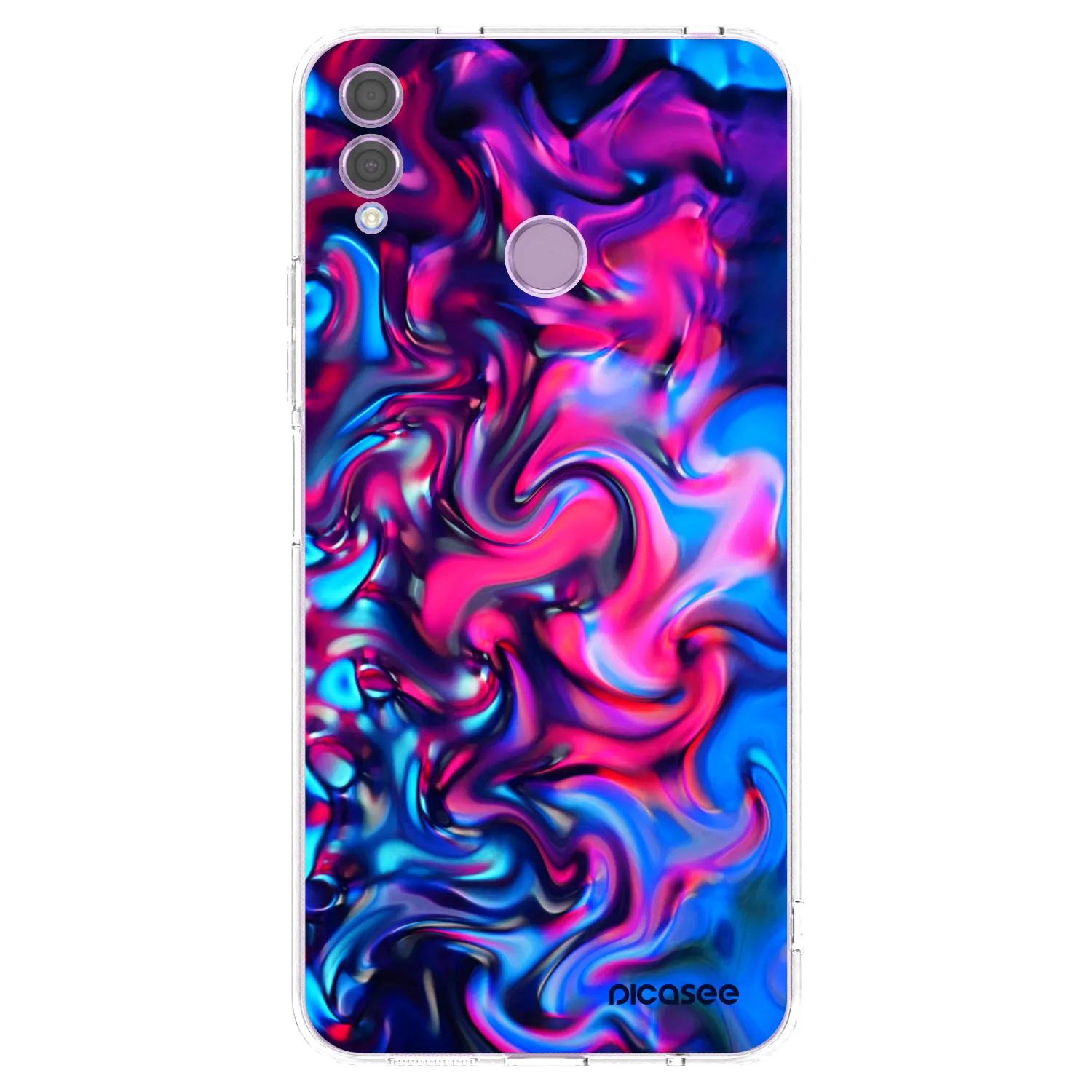 Picasee διαφανής θήκη σιλικόνης Honor 8X - Redlight