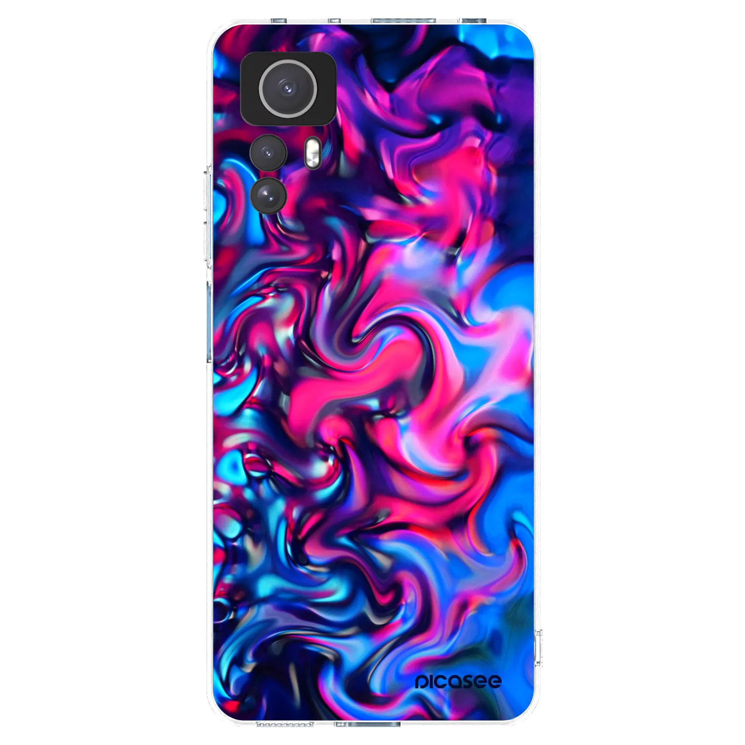 Picasee διαφανής θήκη σιλικόνης Xiaomi Redmi Note 12S - Redlight
