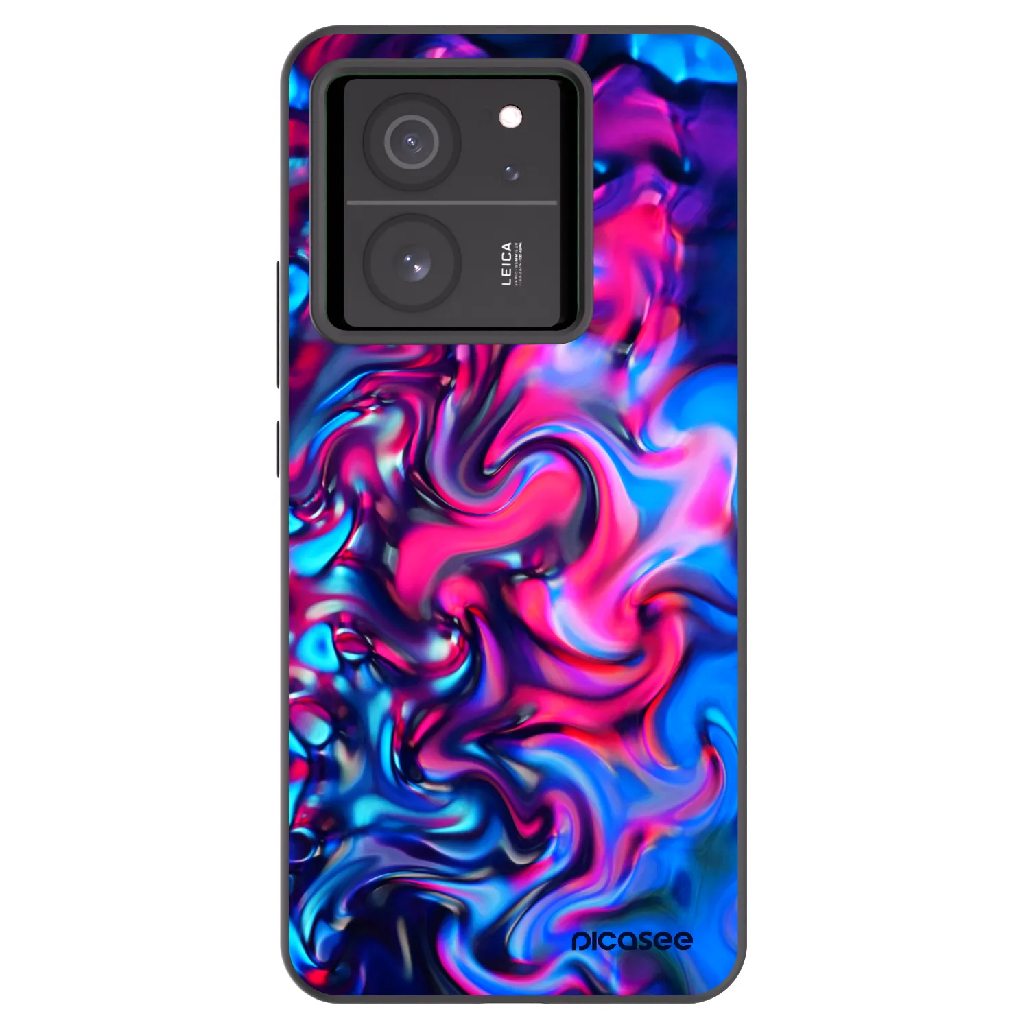 Picasee Μαύρη θήκη σιλικόνης για Xiaomi 13T - Redlight