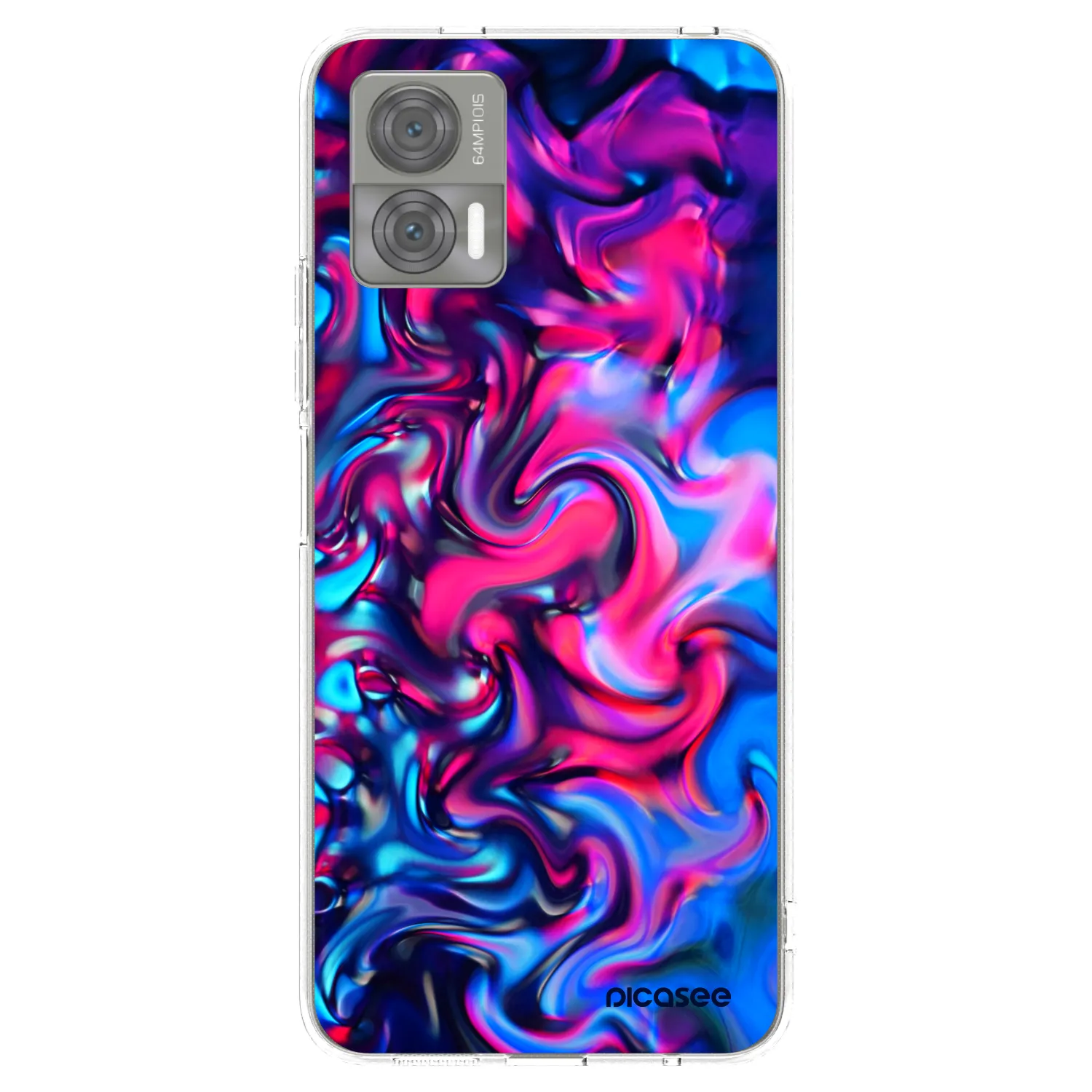 Picasee διαφανής θήκη σιλικόνης Motorola Edge 30 Neo - Redlight