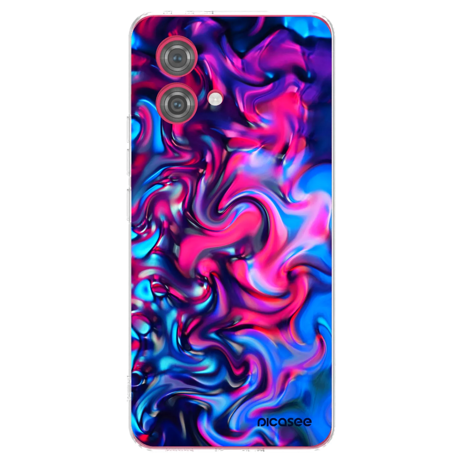 Picasee διαφανής θήκη σιλικόνης Motorola Moto G84 5G - Redlight