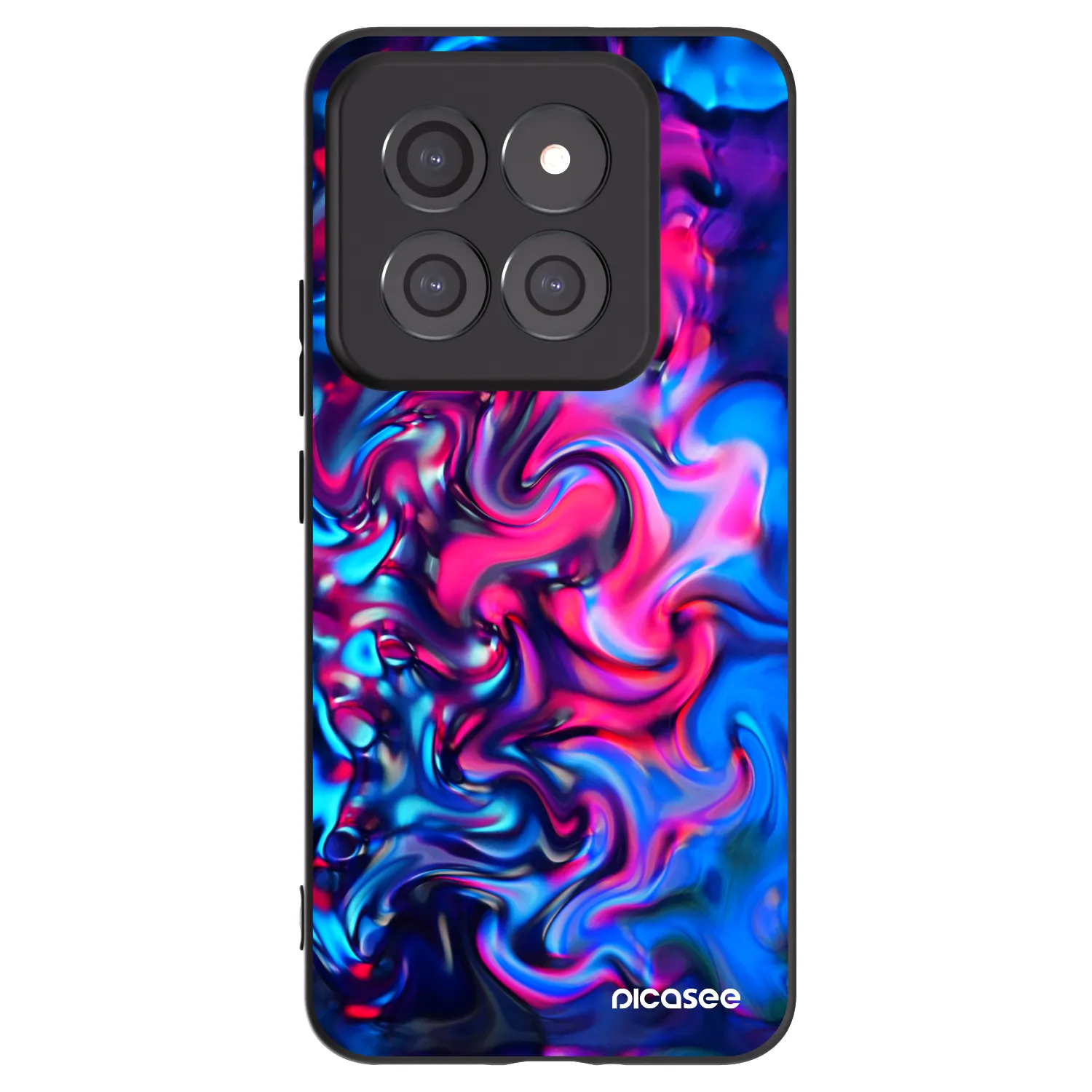 Picasee Μαύρη θήκη σιλικόνης για Xiaomi 14 Pro - Redlight