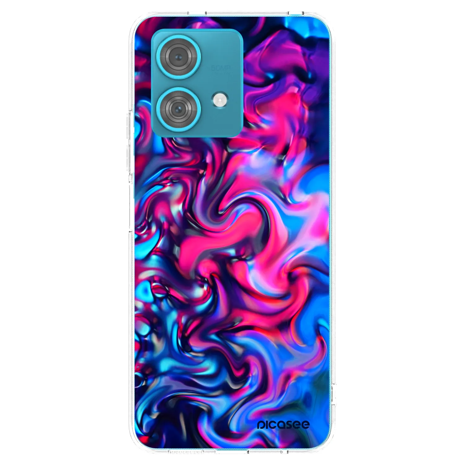 Picasee διαφανής θήκη σιλικόνης Motorola Edge 40 Neo - Redlight