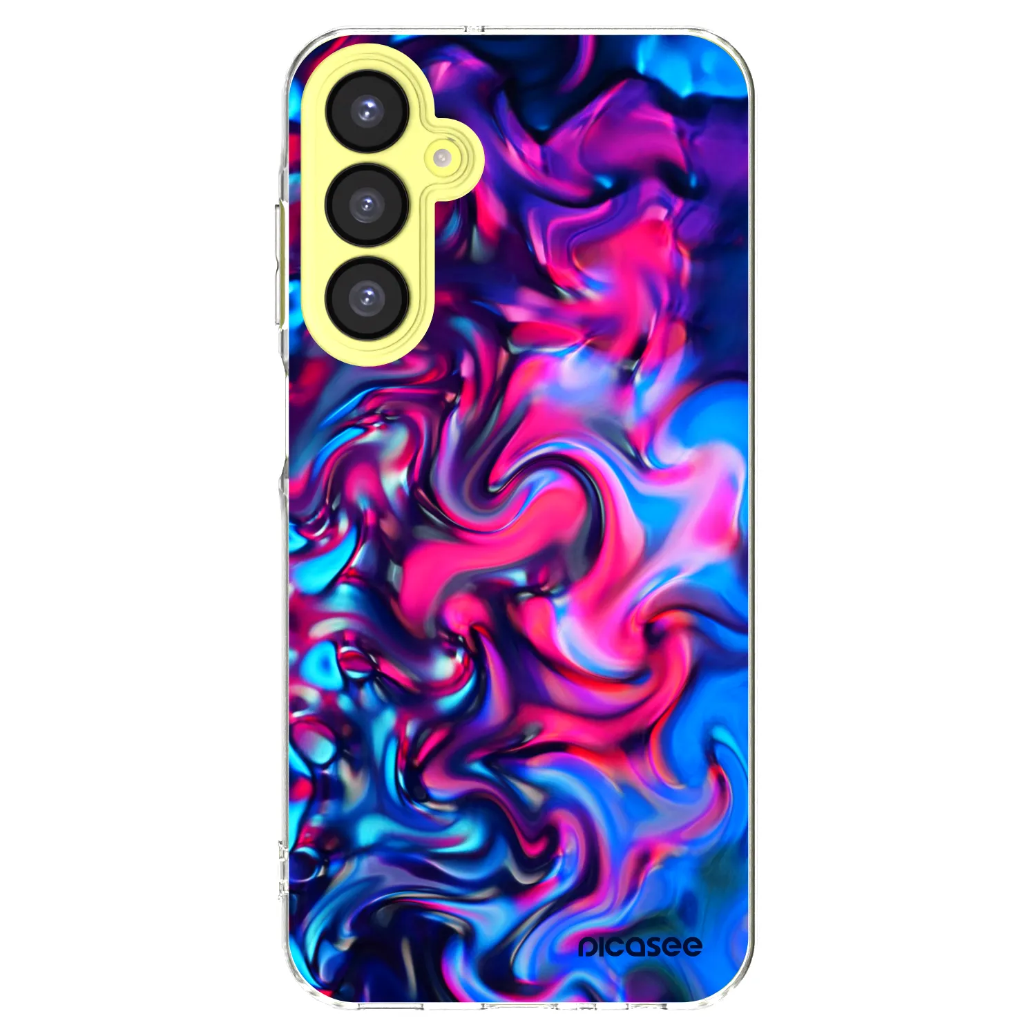 Picasee διαφανής θήκη σιλικόνης Samsung Galaxy A25 A256B 5G - Redlight
