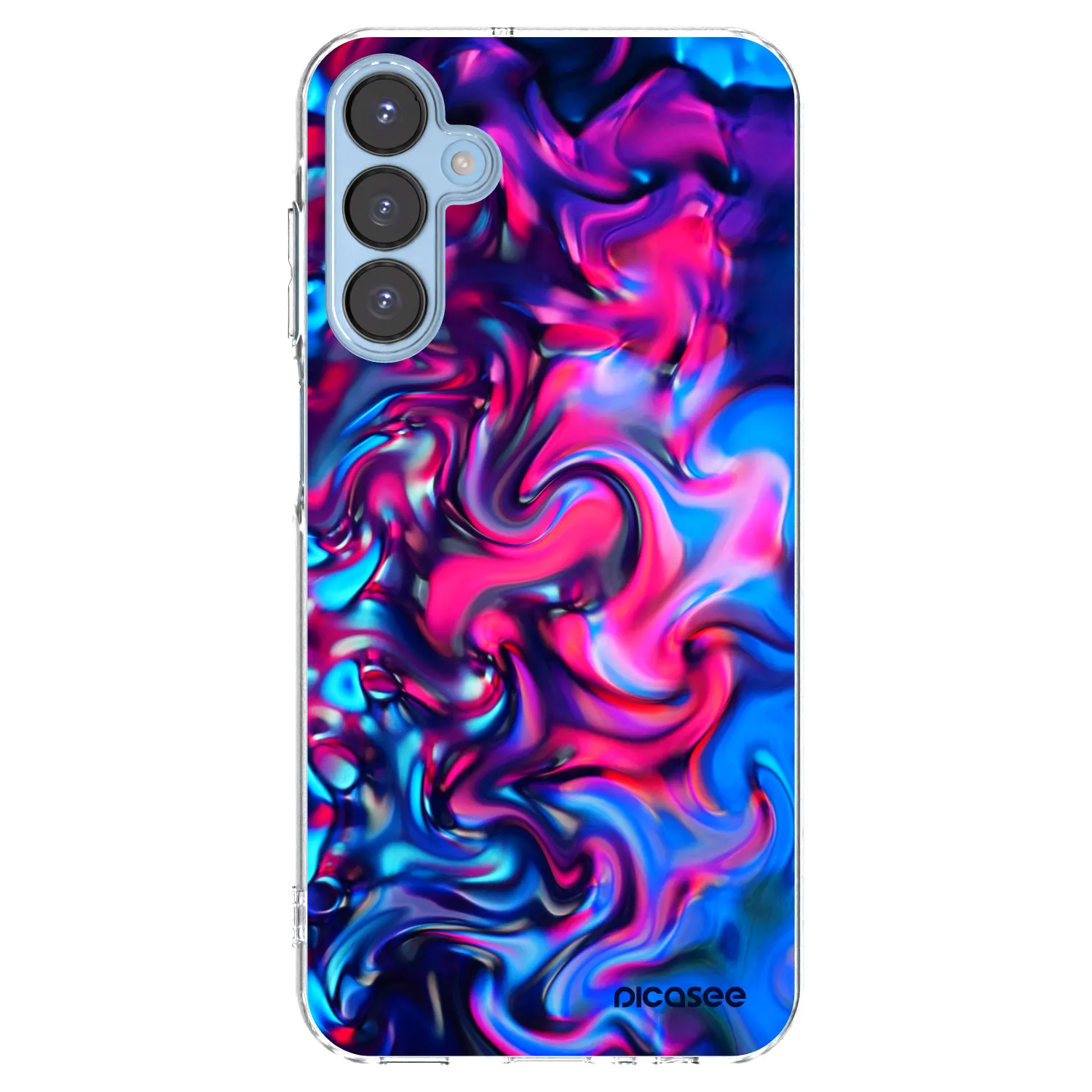 Picasee διαφανής θήκη σιλικόνης Samsung Galaxy A15 A156B 5G - Redlight