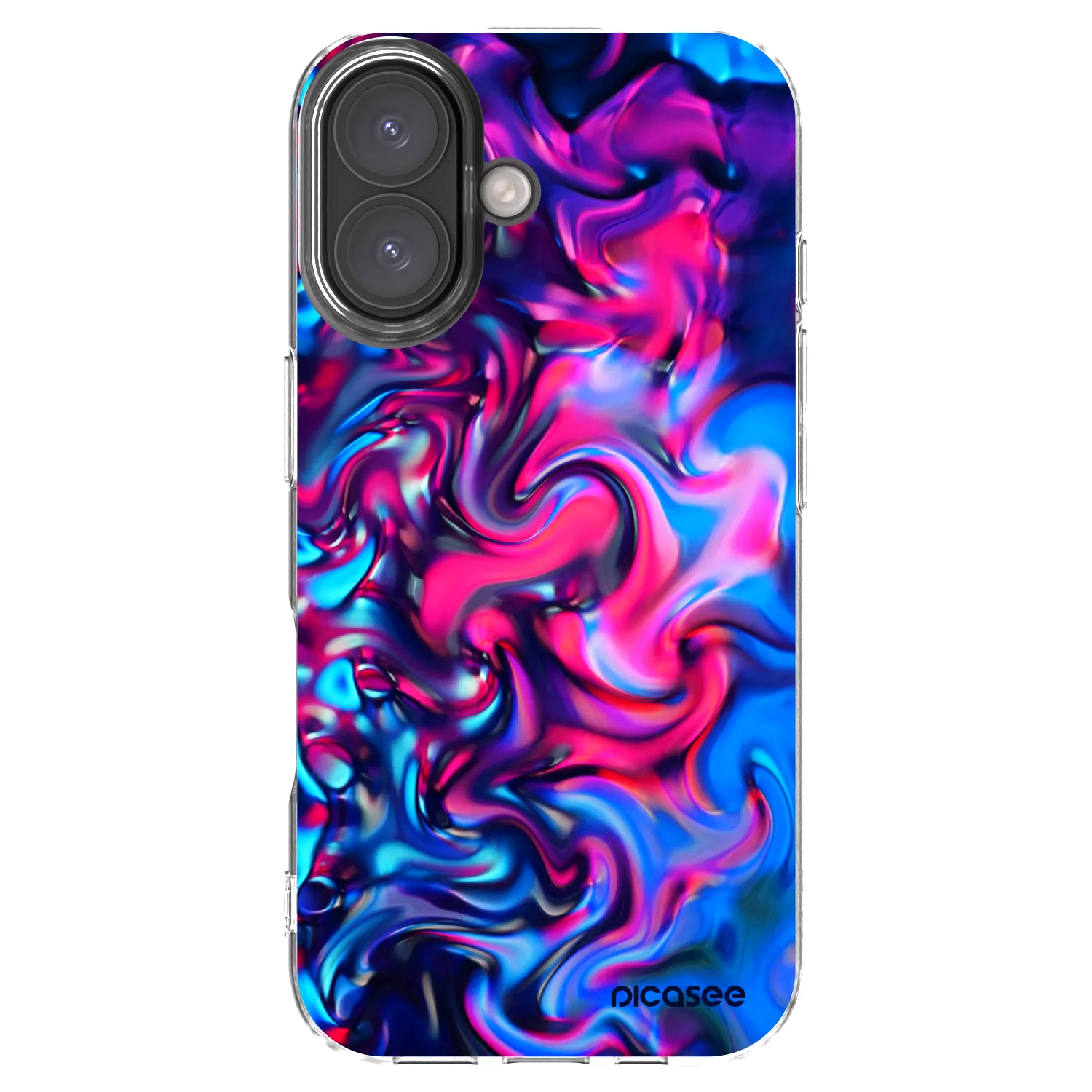 Picasee διαφανής θήκη σιλικόνης Apple iPhone 16 - Redlight