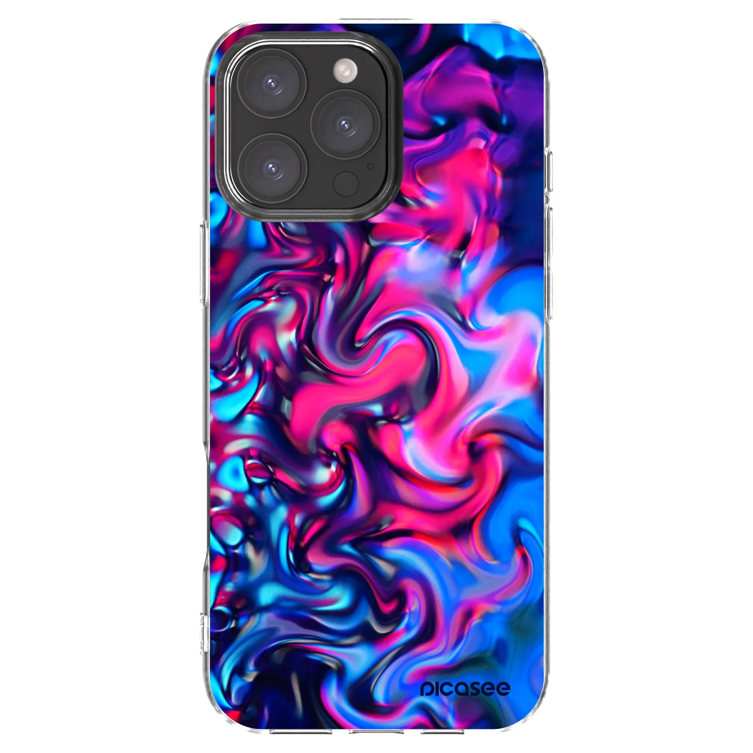 Picasee διαφανής θήκη σιλικόνης Apple iPhone 16 Pro Max - Redlight