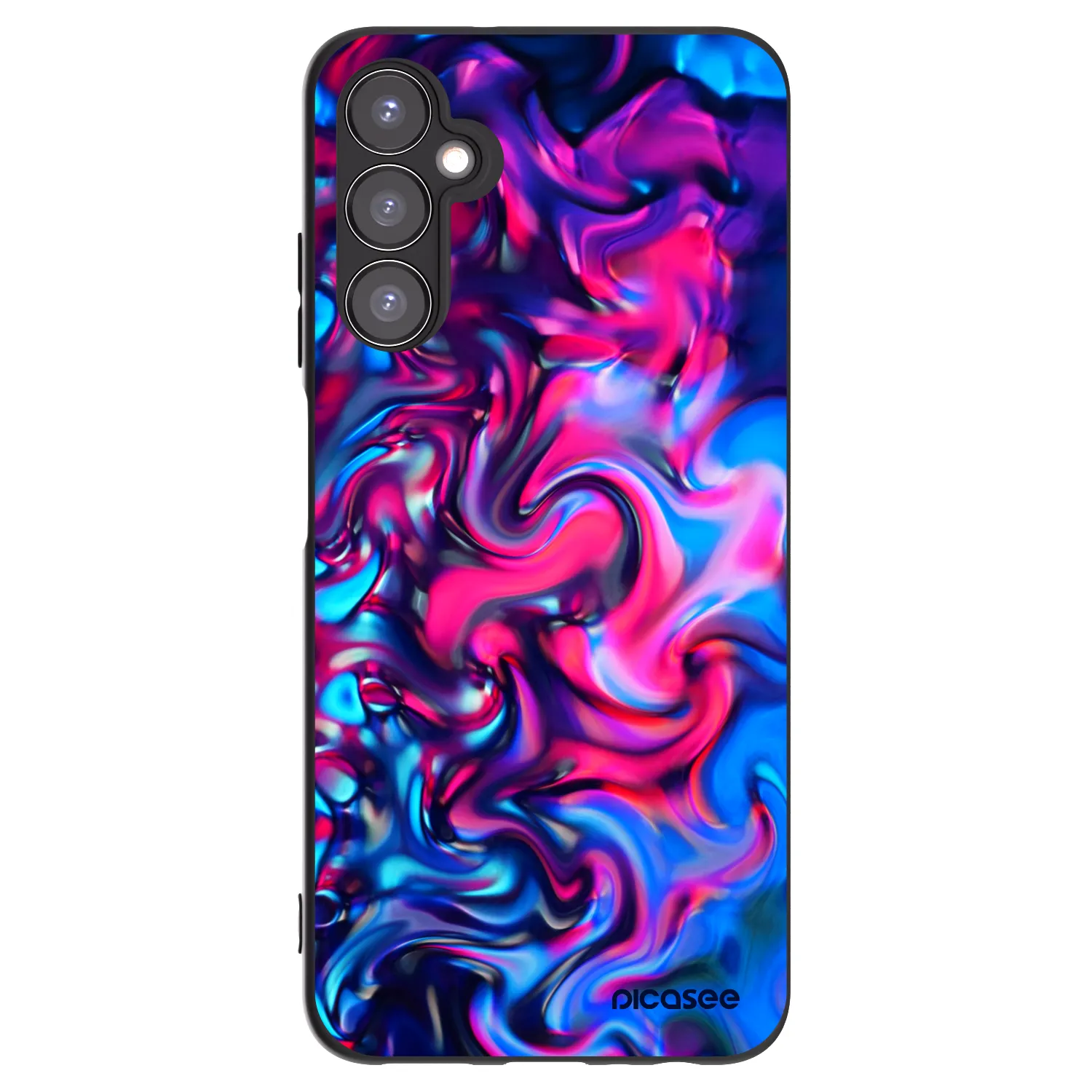 Picasee Μαύρη θήκη σιλικόνης για Samsung Galaxy A05s A057G - Redlight