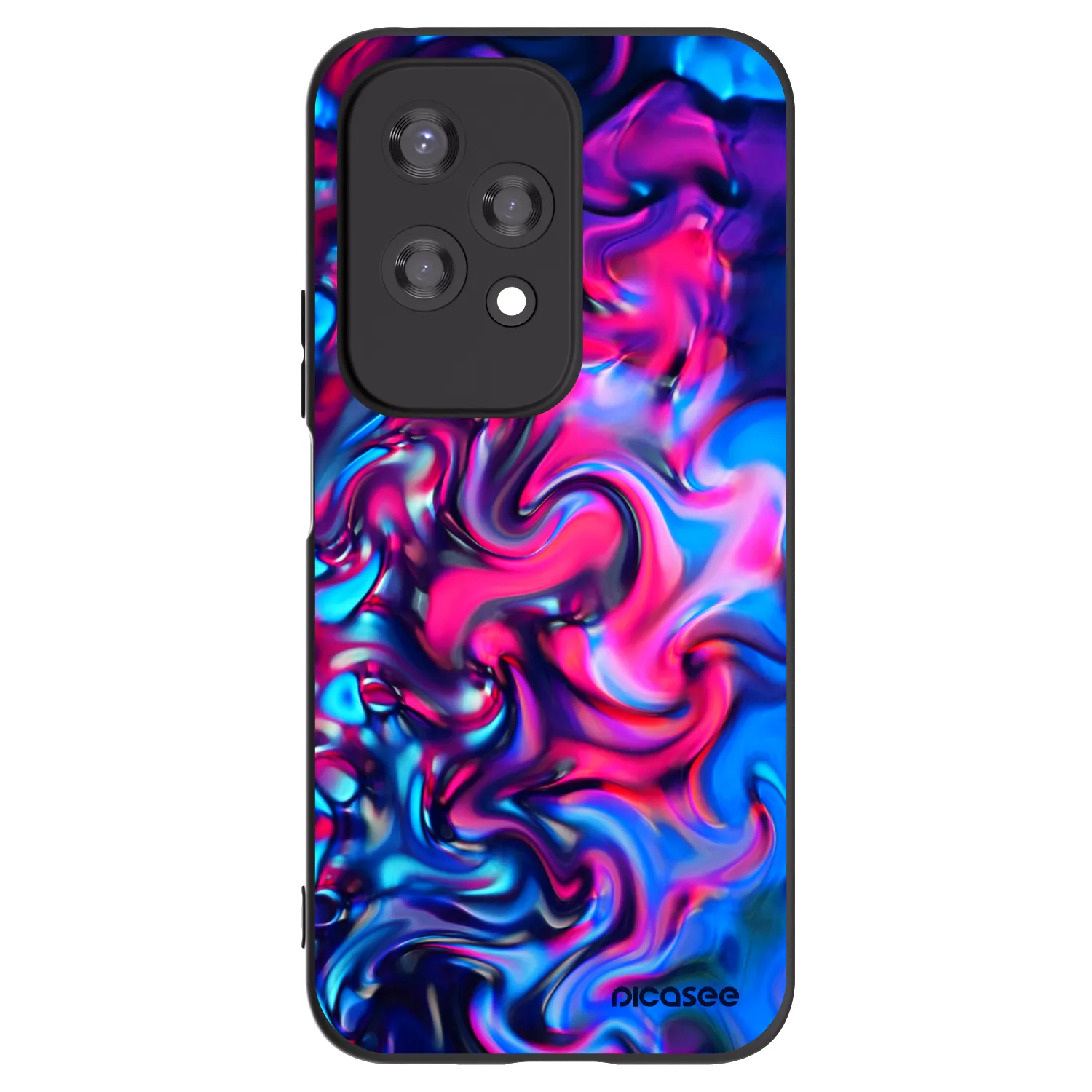 Picasee Μαύρη θήκη σιλικόνης για Honor 200 Lite - Redlight