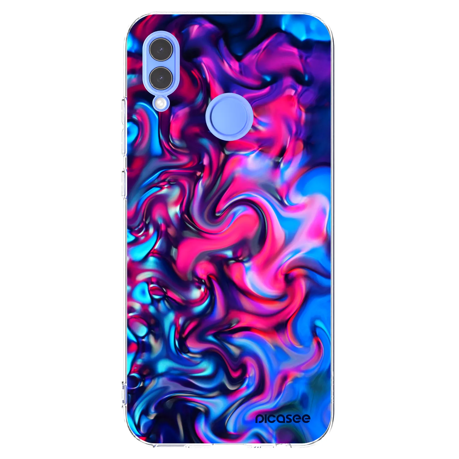 Picasee διαφανής θήκη σιλικόνης Huawei P Smart 2019 - Redlight
