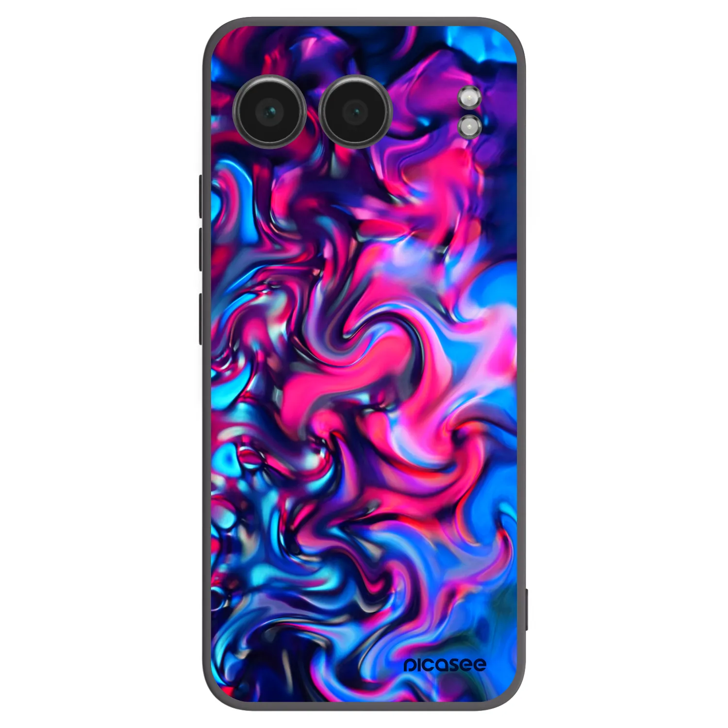 Picasee Μαύρη θήκη σιλικόνης για OnePlus Nord 4 - Redlight