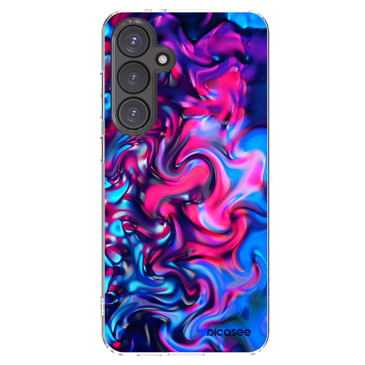 Picasee διαφανής θήκη σιλικόνης Samsung Galaxy S24 FE S721B - Redlight