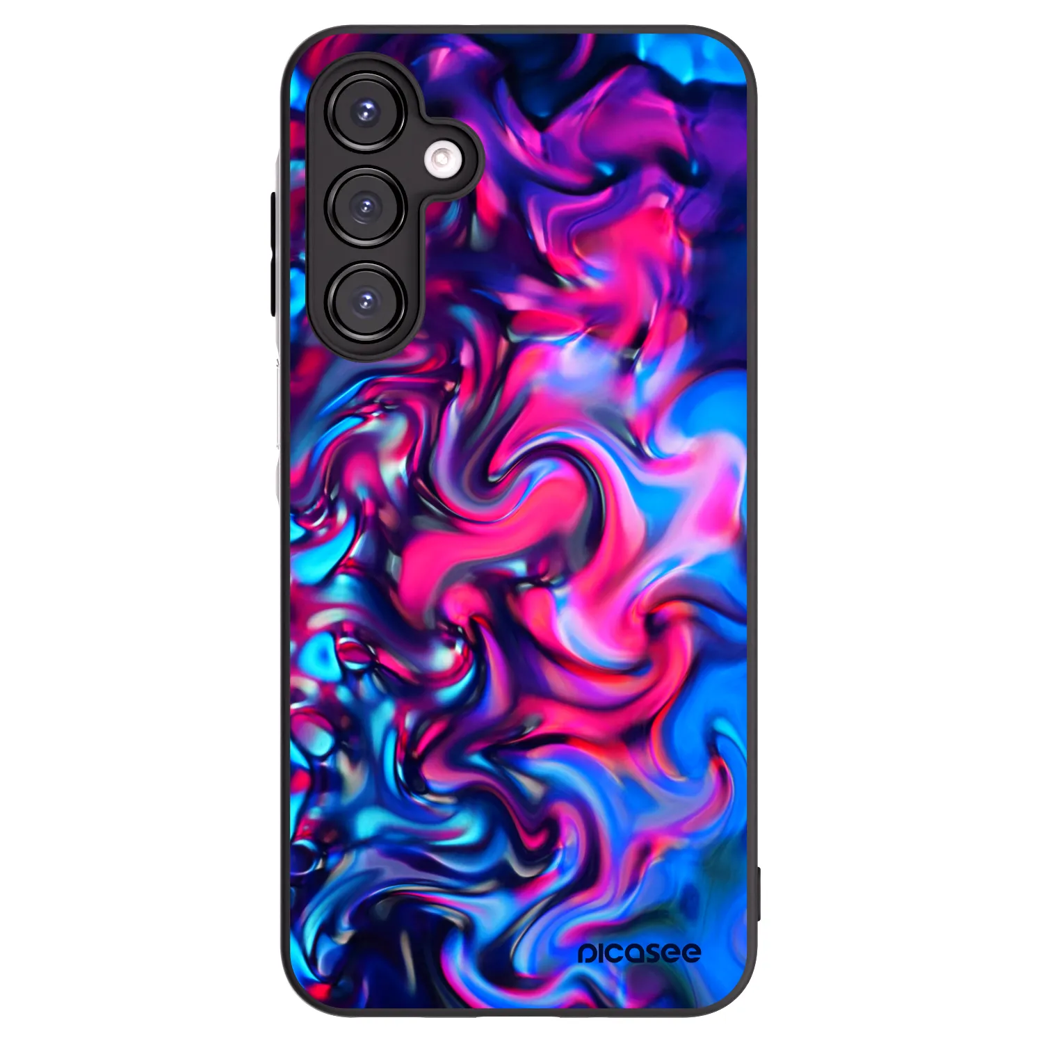 Picasee Μαύρη θήκη σιλικόνης για Samsung Galaxy A16 5G - Redlight