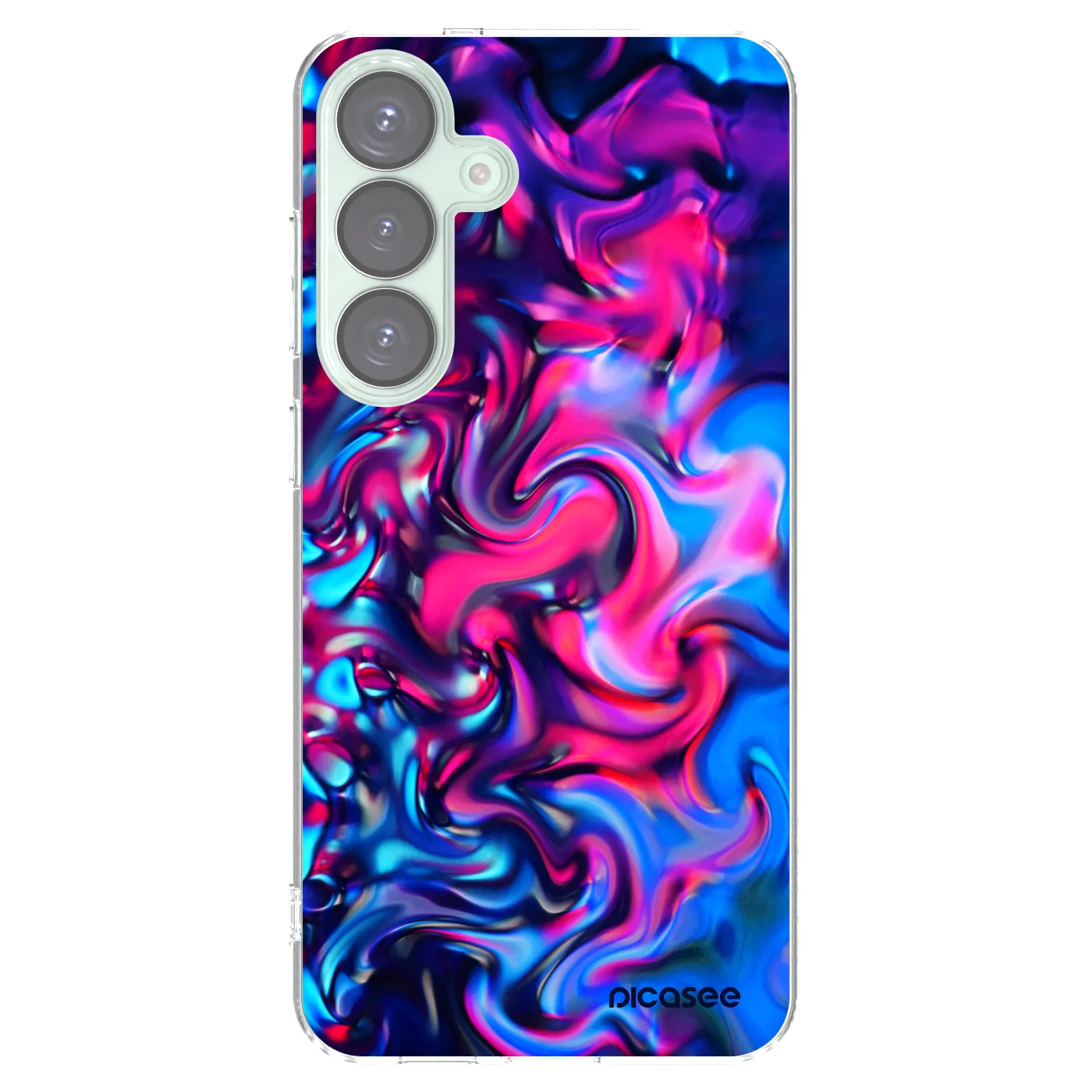 Picasee διαφανής θήκη σιλικόνης Samsung Galaxy S25+ 5G - Redlight