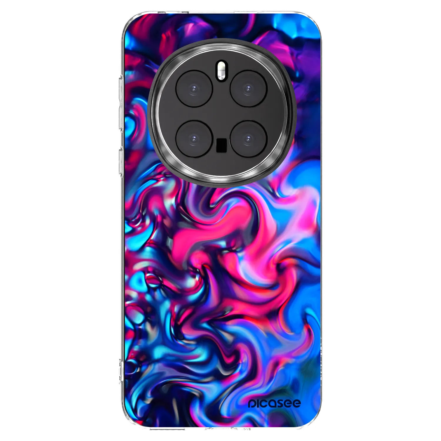 Picasee διαφανής θήκη σιλικόνης Honor Magic7 Pro 5G - Redlight