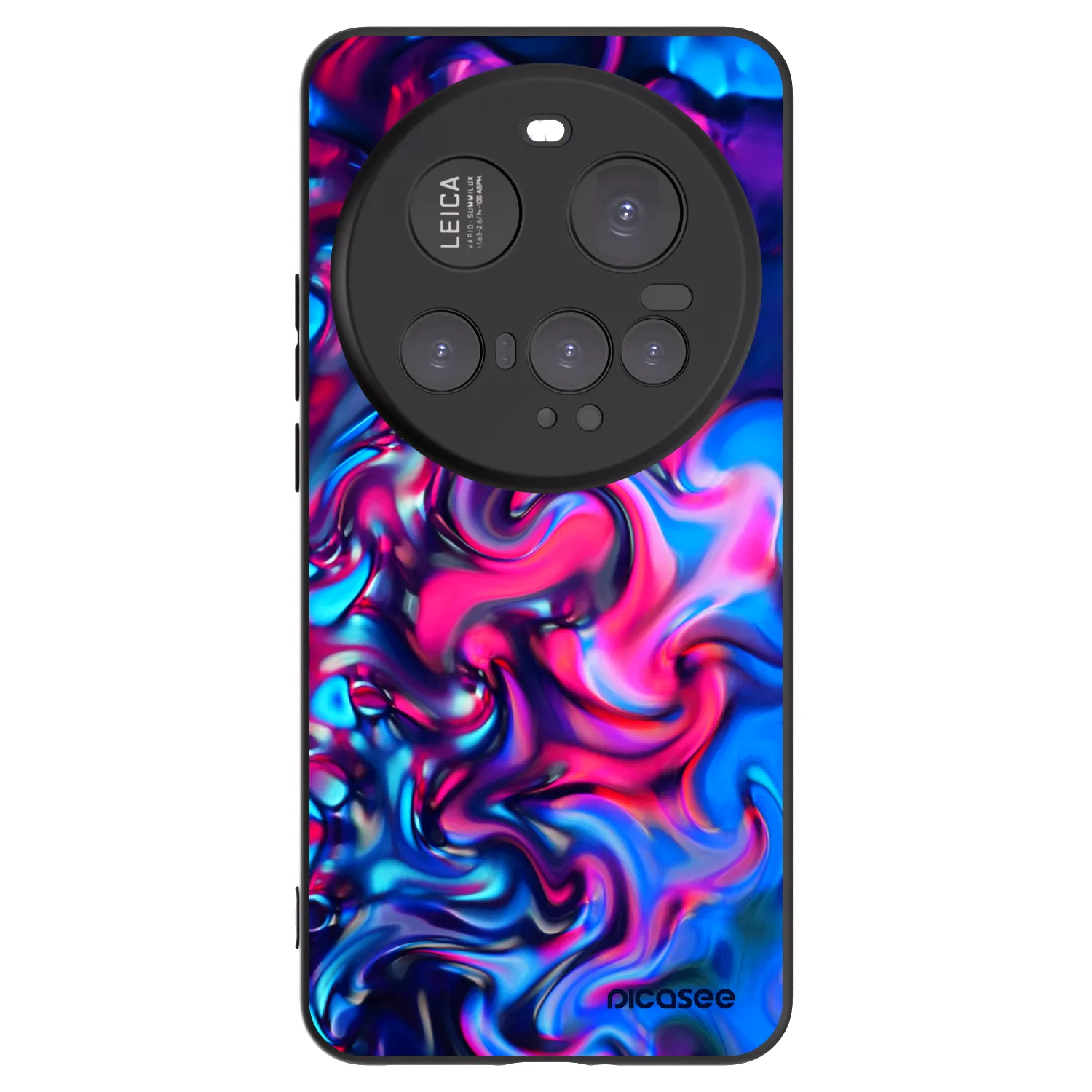 Picasee Μαύρη θήκη σιλικόνης για Xiaomi 15 Ultra - Redlight