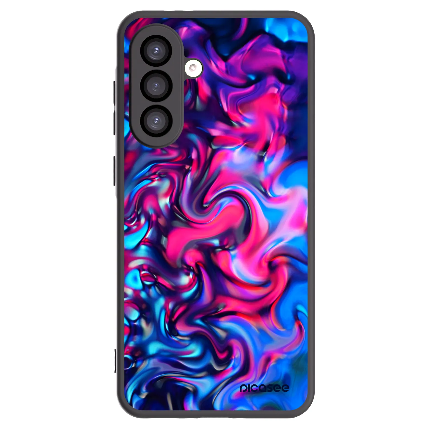 Picasee Μαύρη θήκη σιλικόνης για Samsung Galaxy A26 5G A266B - Redlight