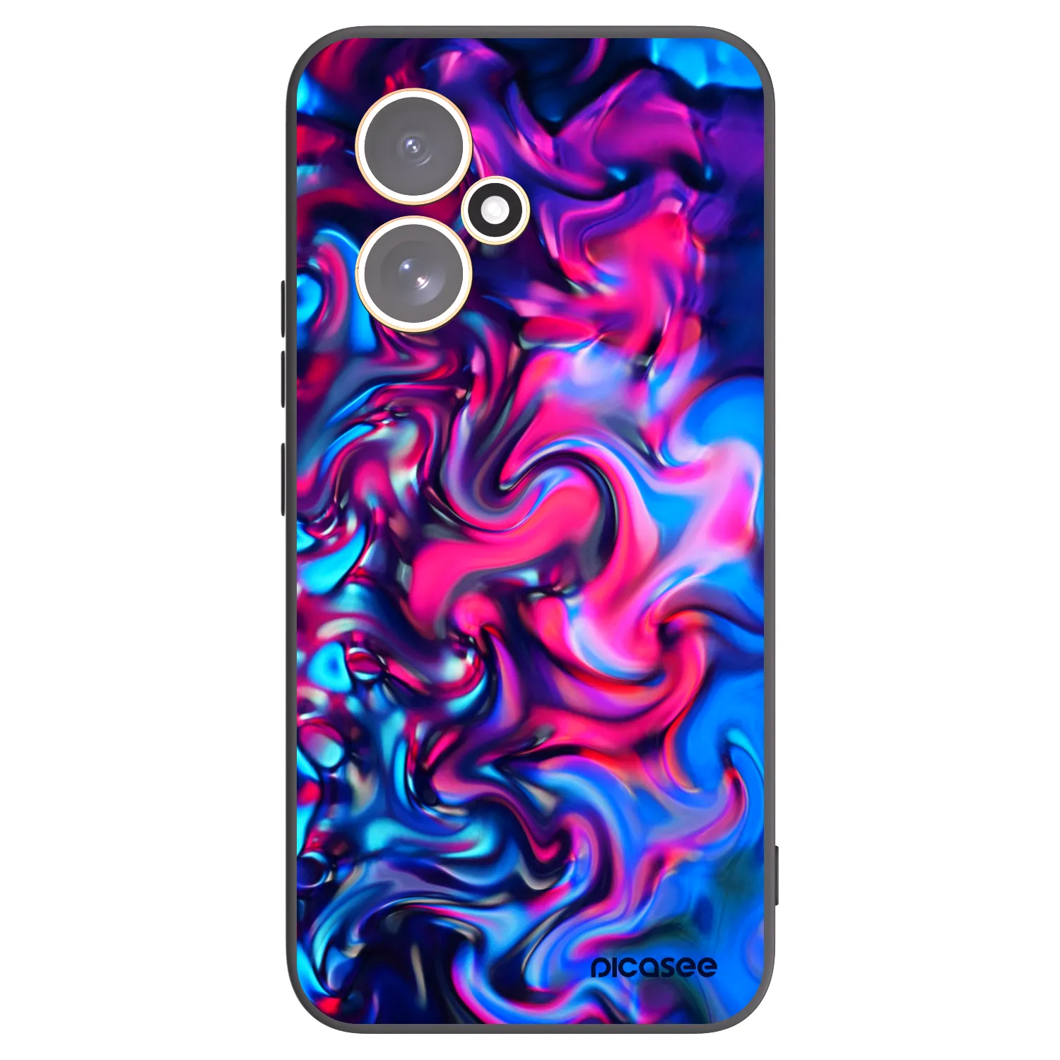 Picasee Μαύρη θήκη σιλικόνης για Honor 400 5G - Redlight