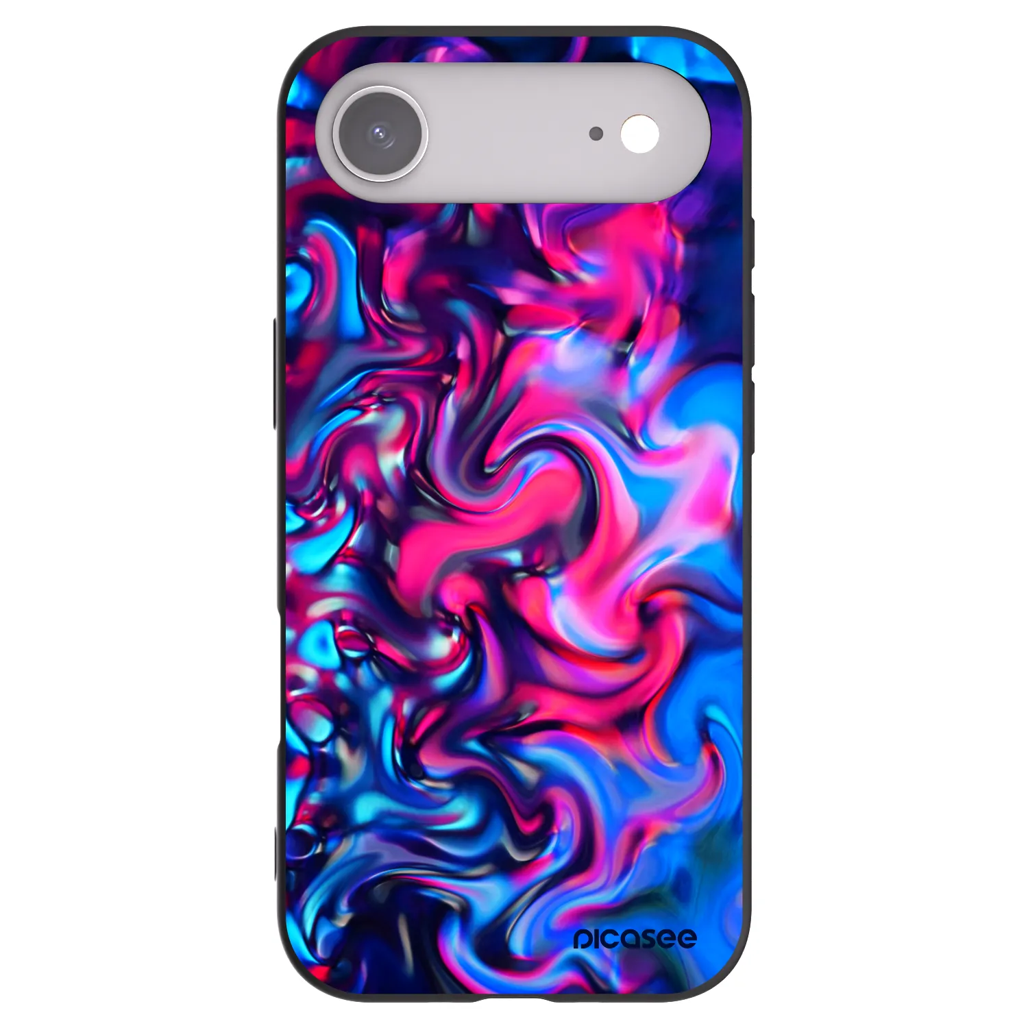 Picasee Μαύρη θήκη σιλικόνης για Apple iPhone Air - Redlight