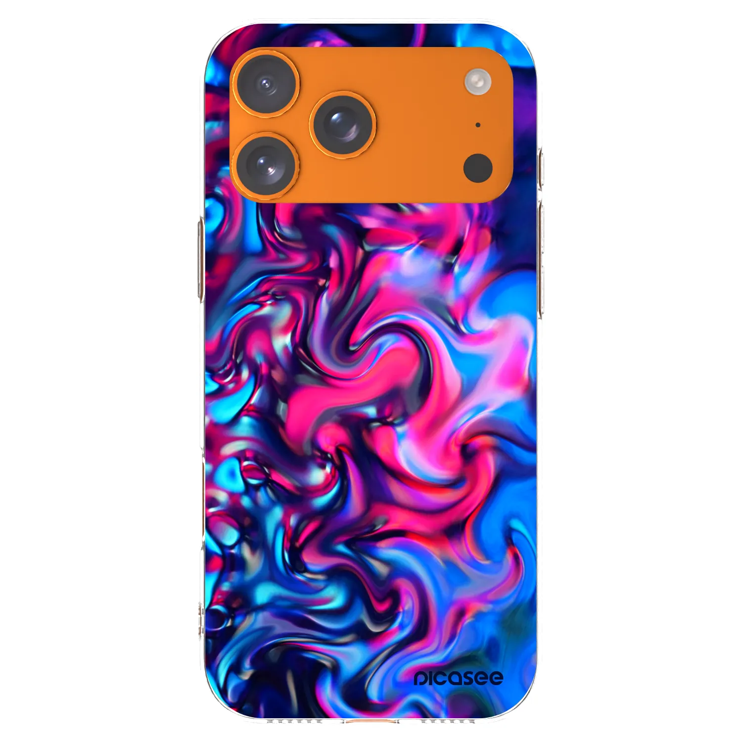 Picasee διαφανής θήκη σιλικόνης Apple iPhone 17 Pro Max - Redlight