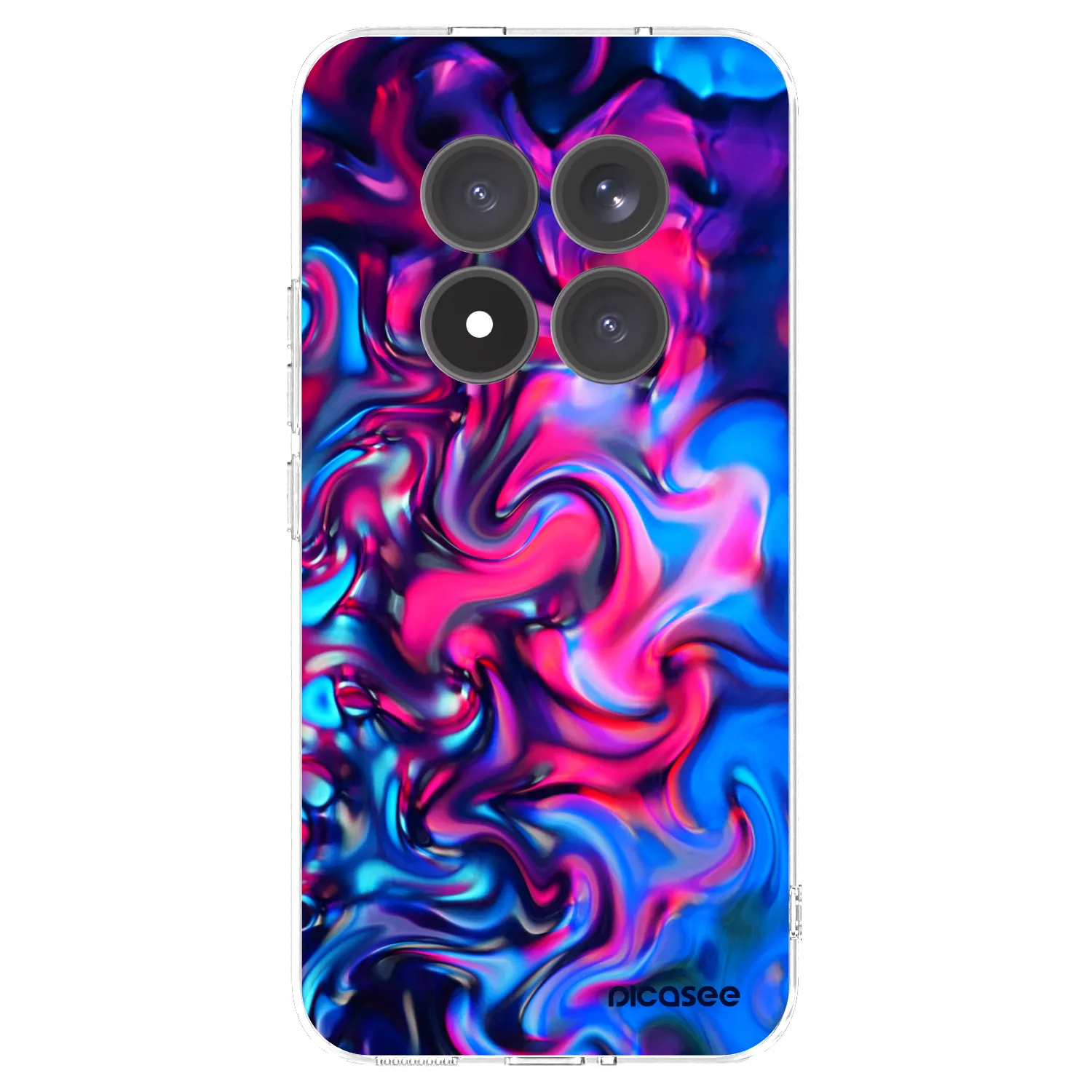 Picasee διαφανής θήκη σιλικόνης Xiaomi Redmi Note 15 Pro+ - Redlight